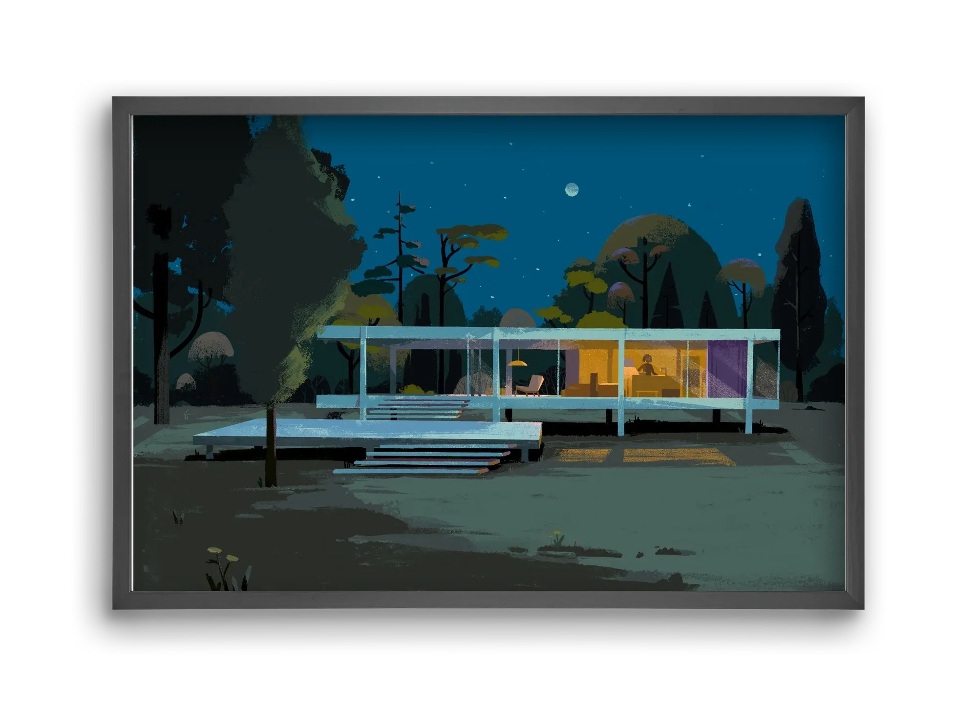 Mid-century at midnight - artbridge