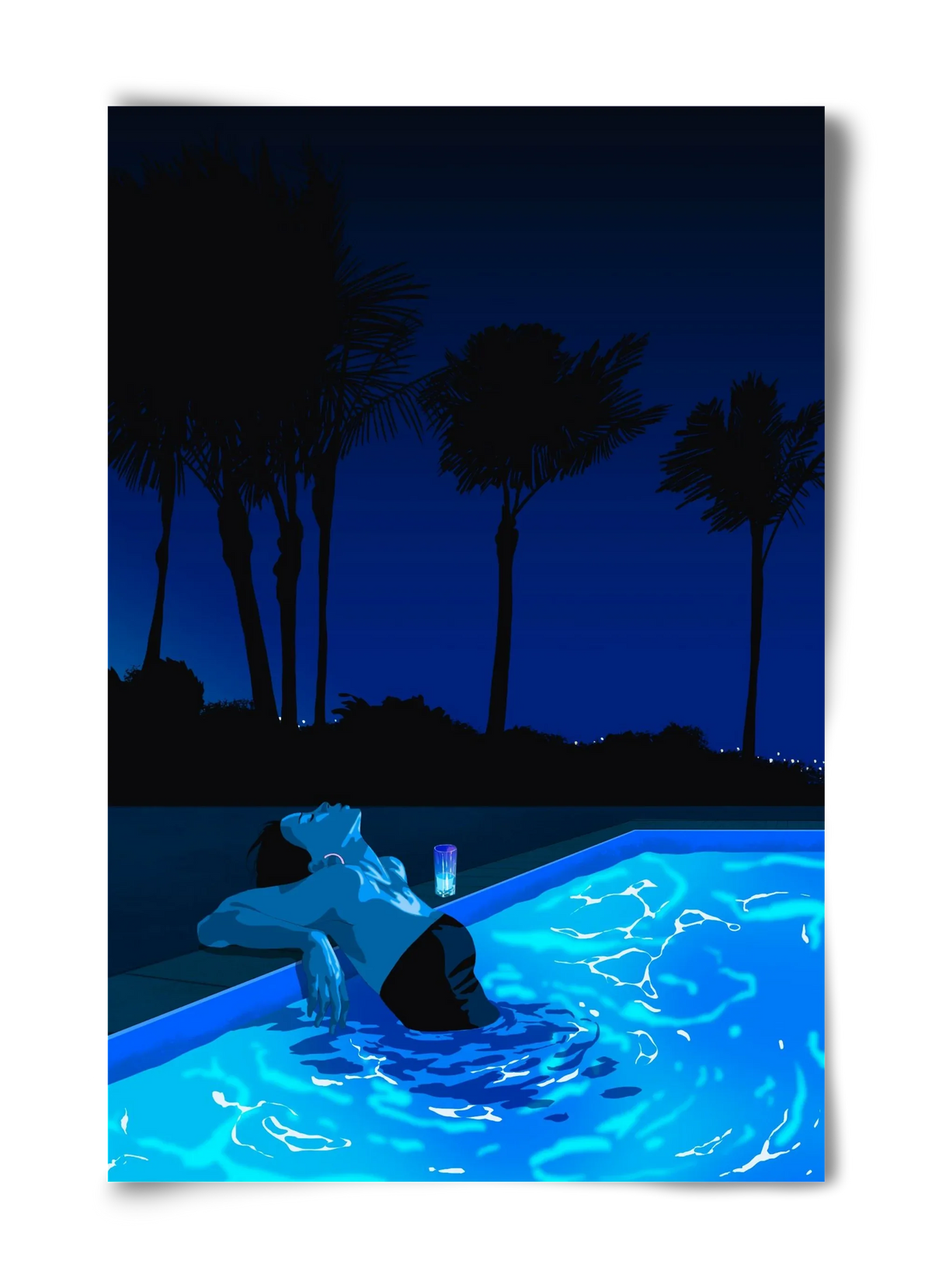 The Waiting Blues - The Pool - artbridge