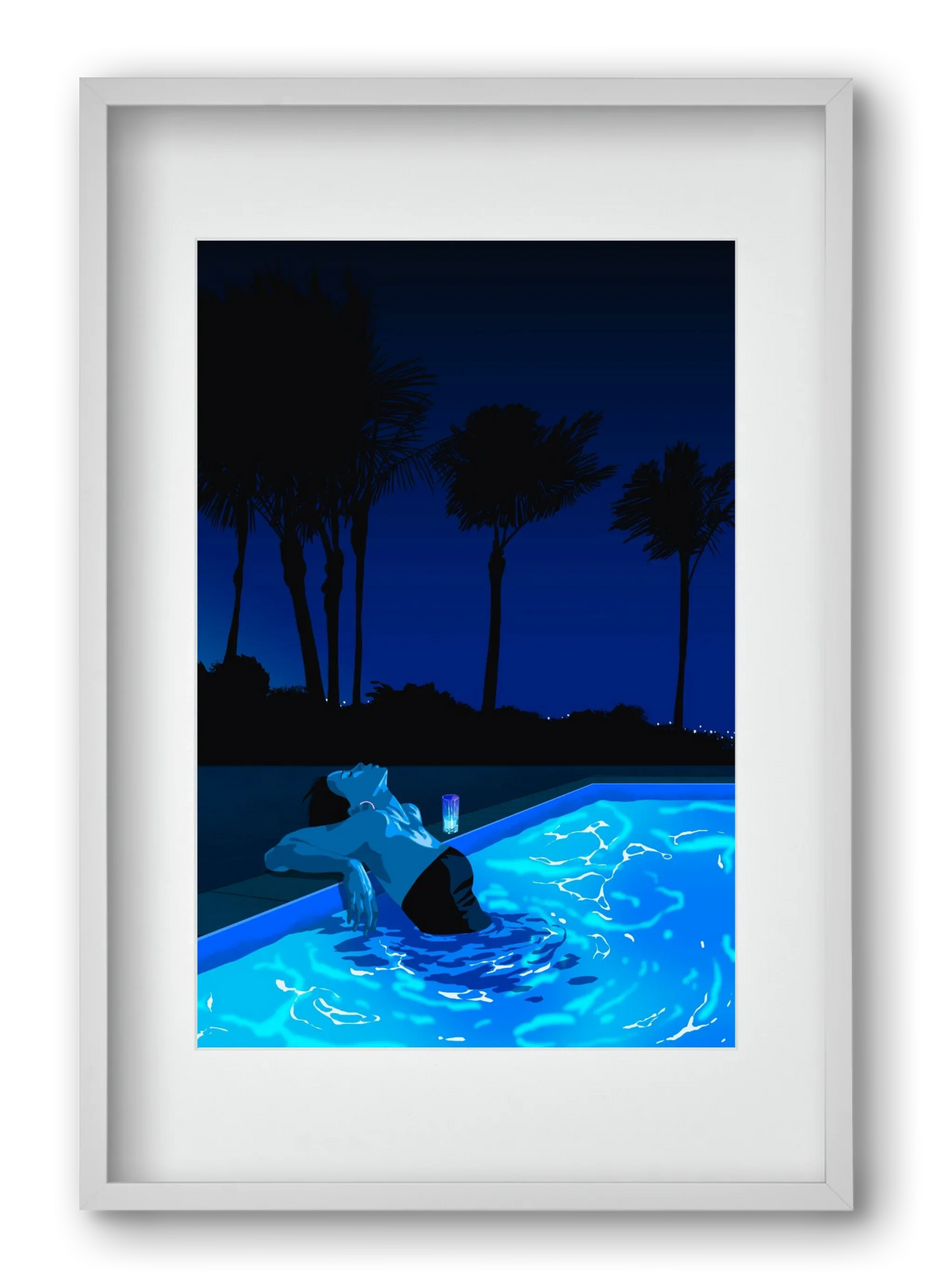 The Waiting Blues - The Pool - artbridge