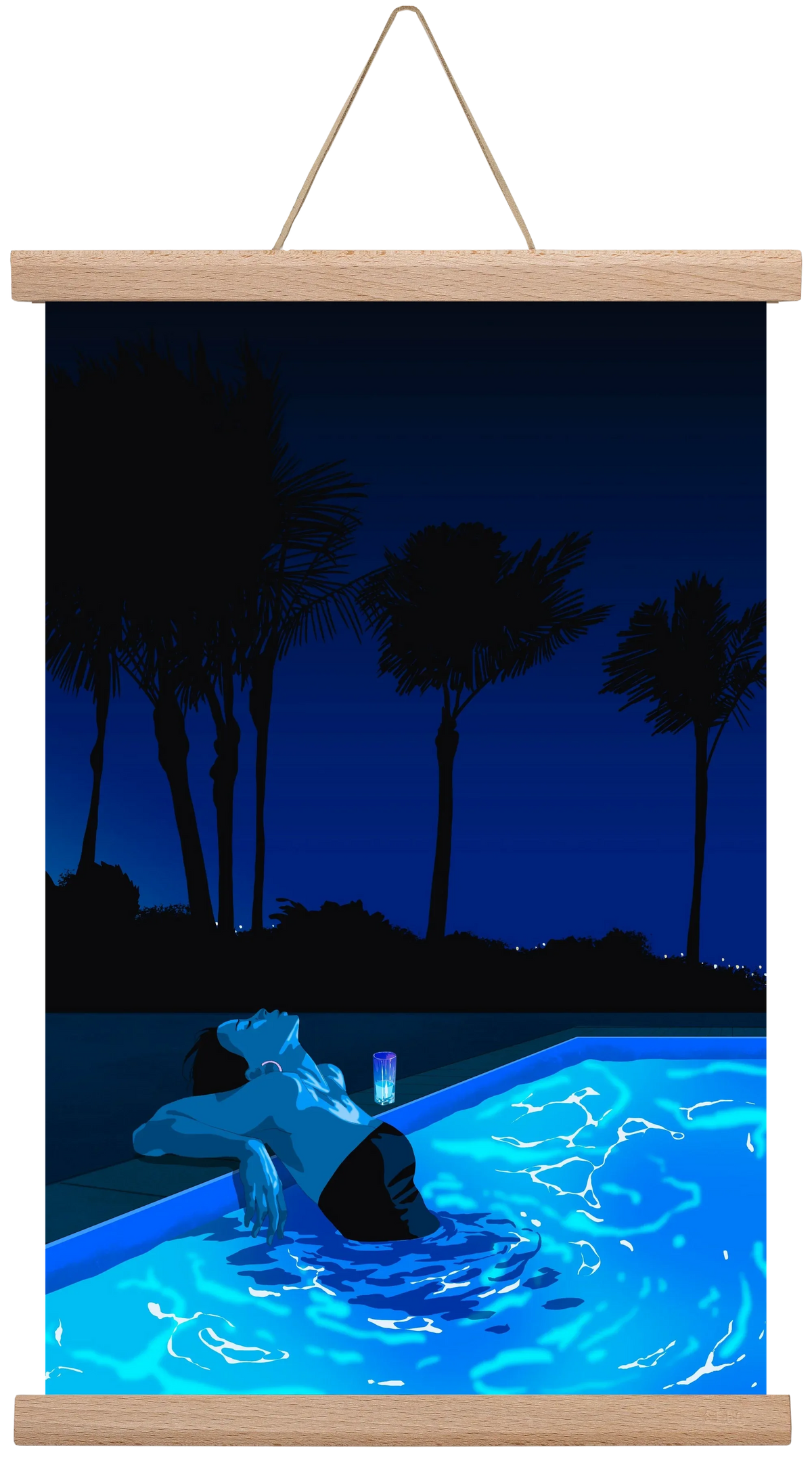 The Waiting Blues - The Pool - artbridge