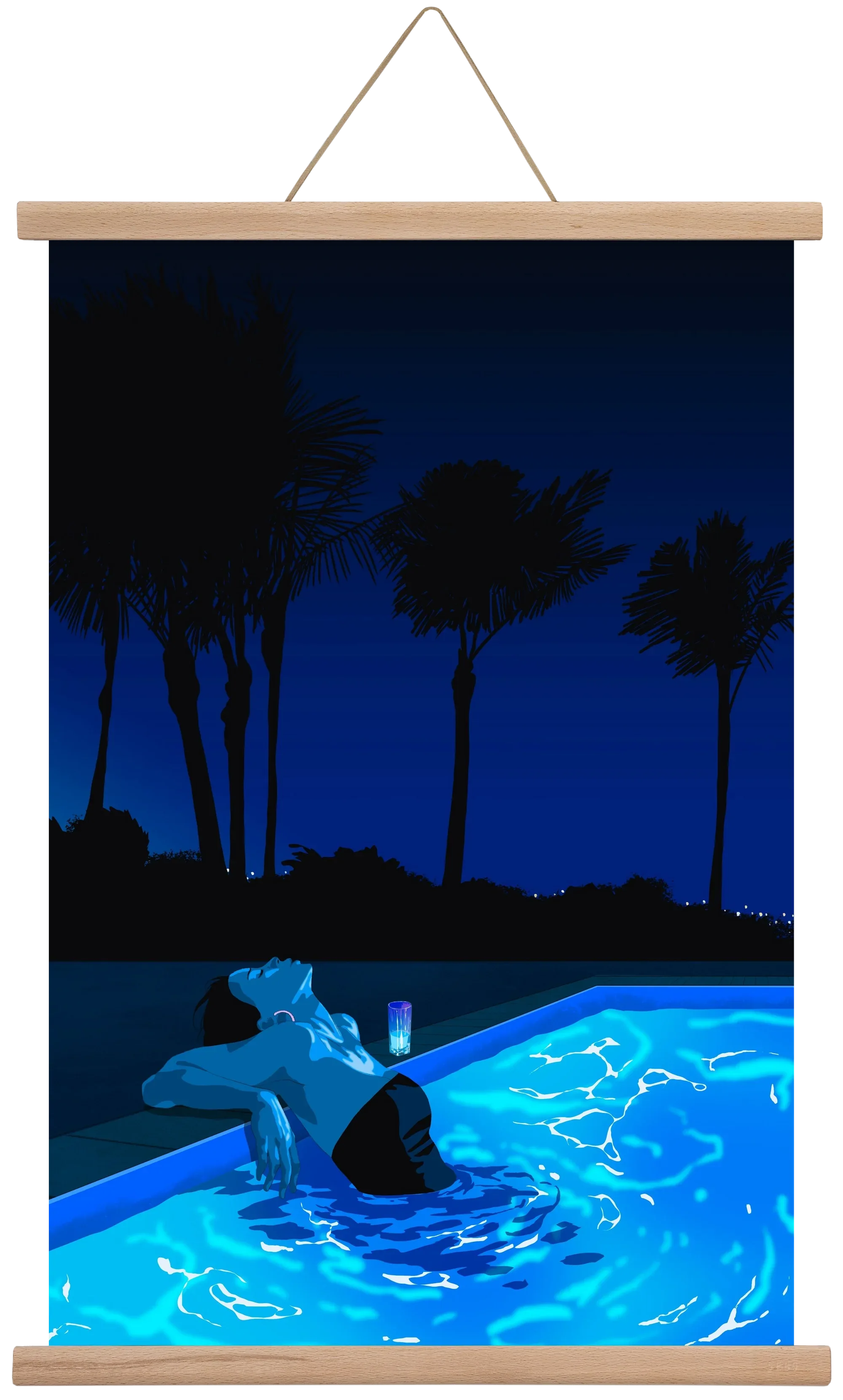 The Waiting Blues - The Pool - artbridge