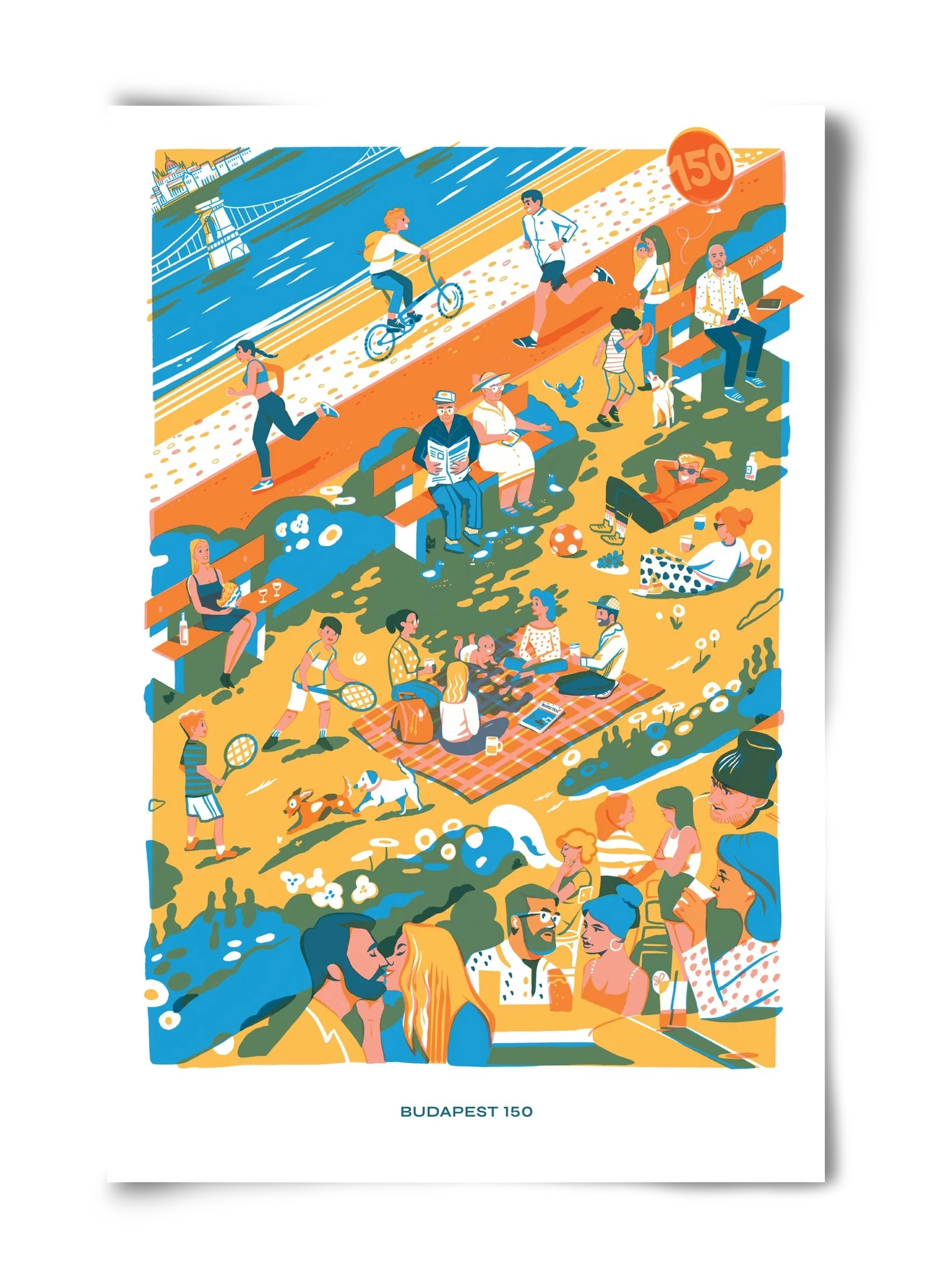 Budapest 150 (Roadster) - artbridge