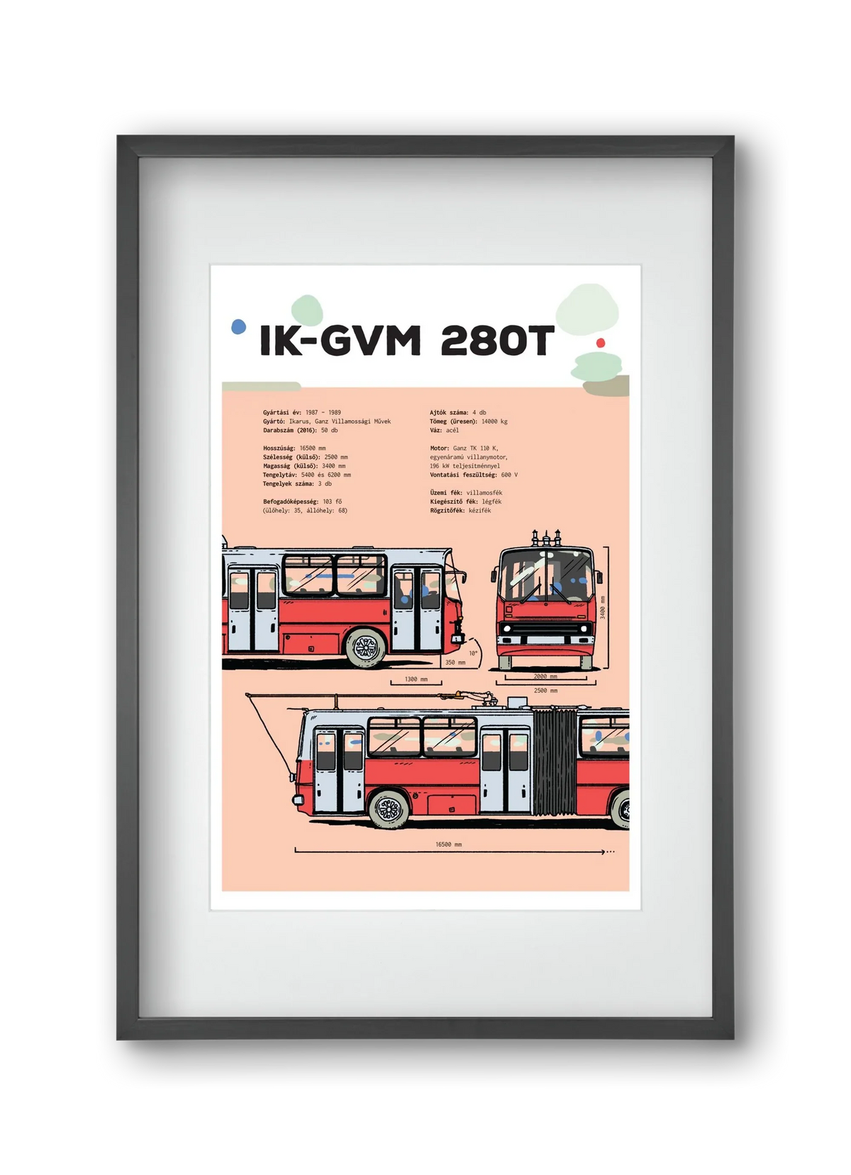 Troli (IK-GVM 280T) jellegrajz - artbridge
