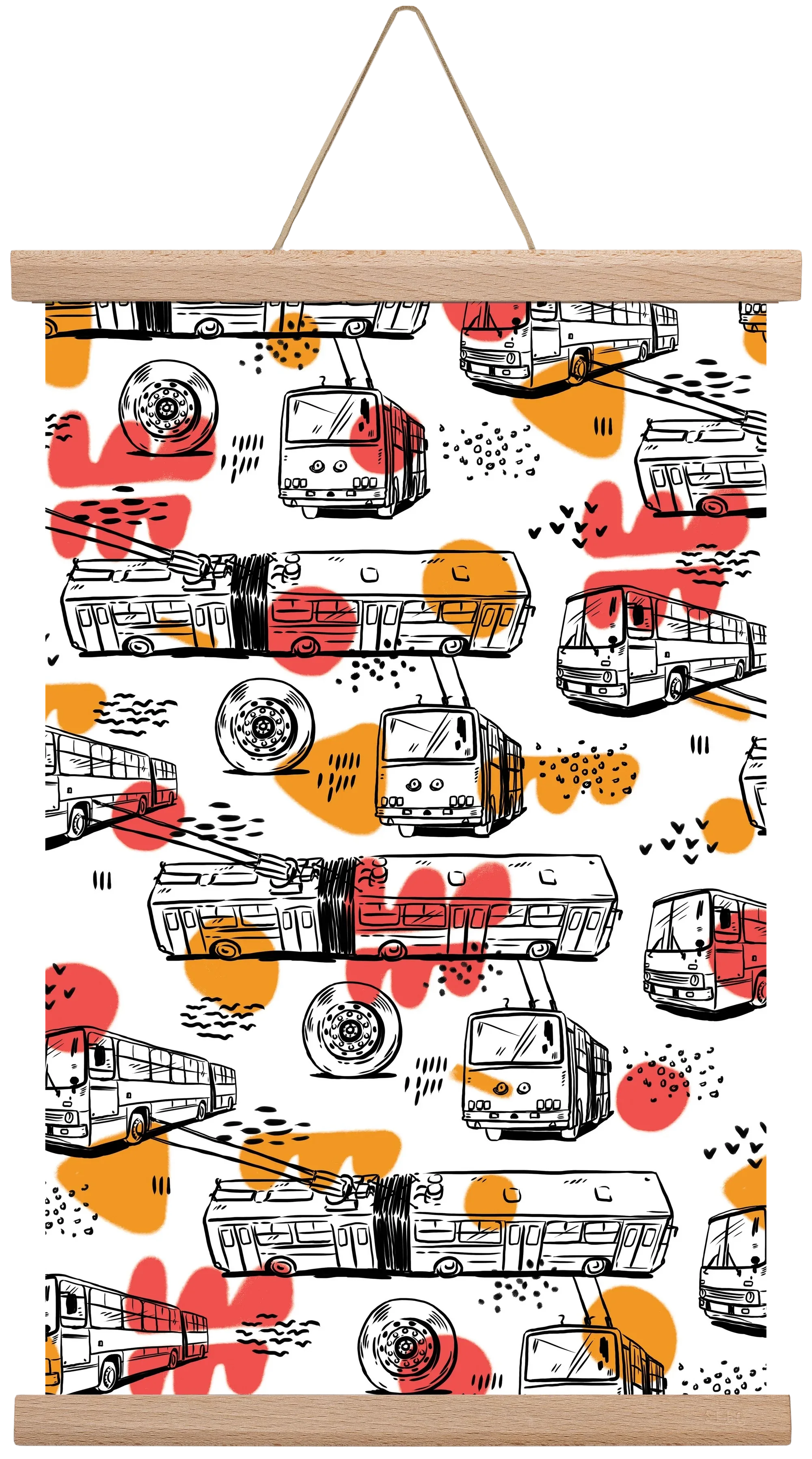 Troli pattern - artbridge