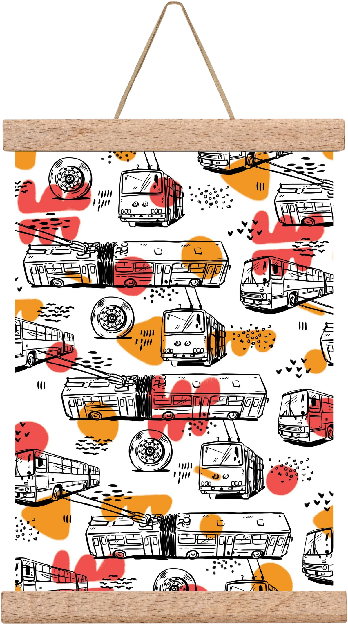 Troli pattern - artbridge