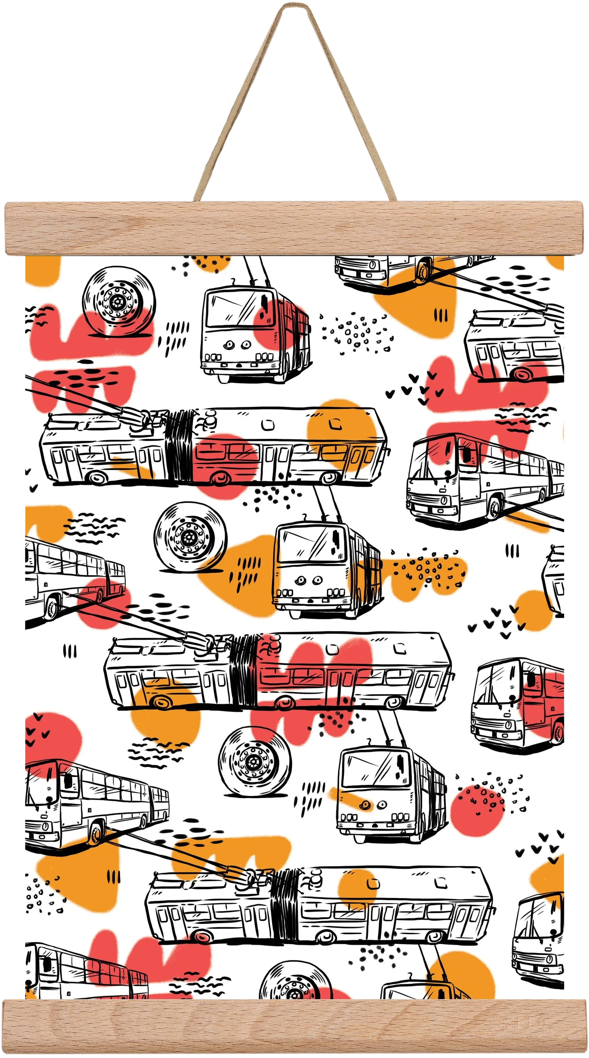 Troli pattern - artbridge