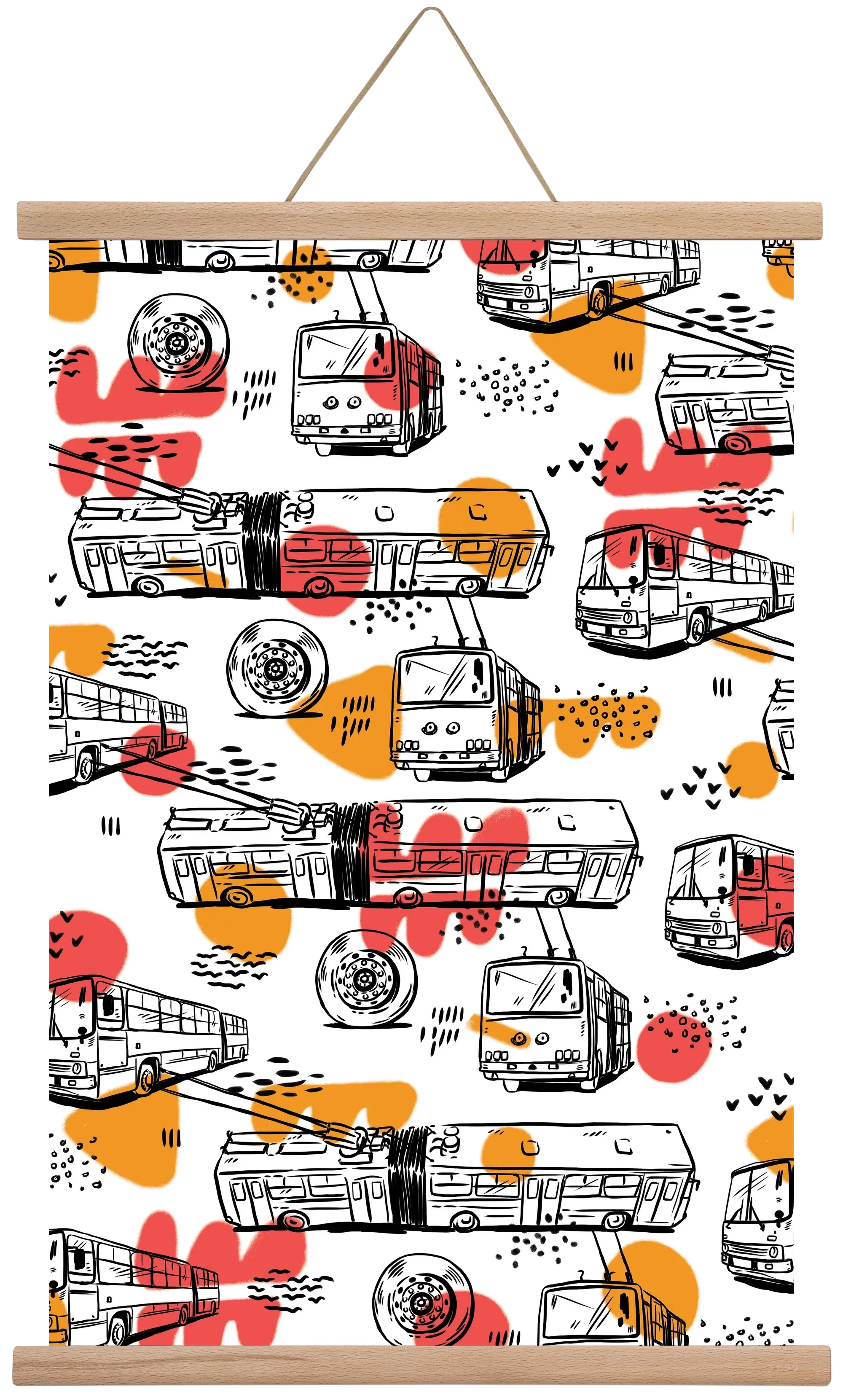 Troli pattern - artbridge