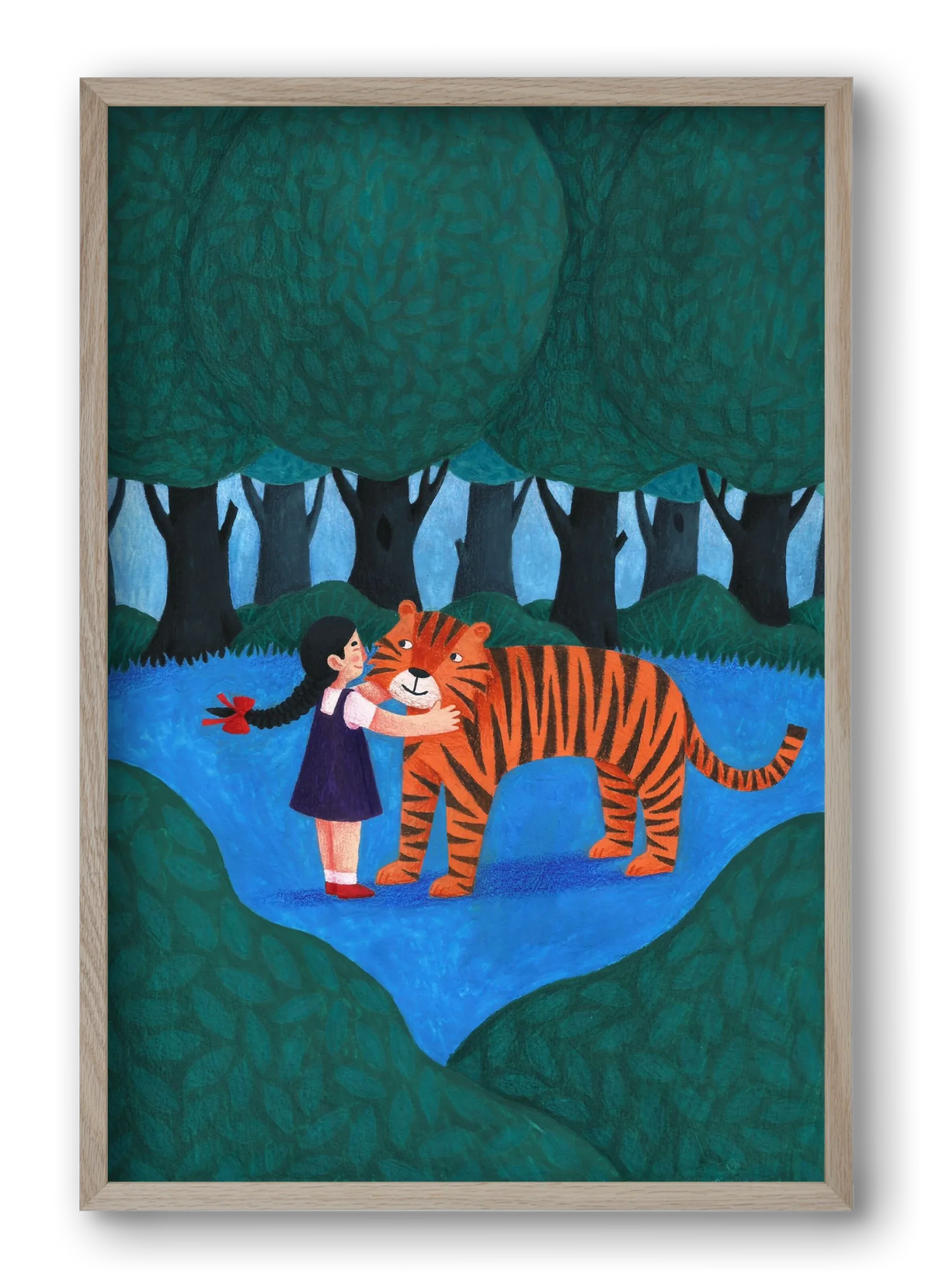 A kislány, aki mindenkit szeretett - Tigris - artbridge