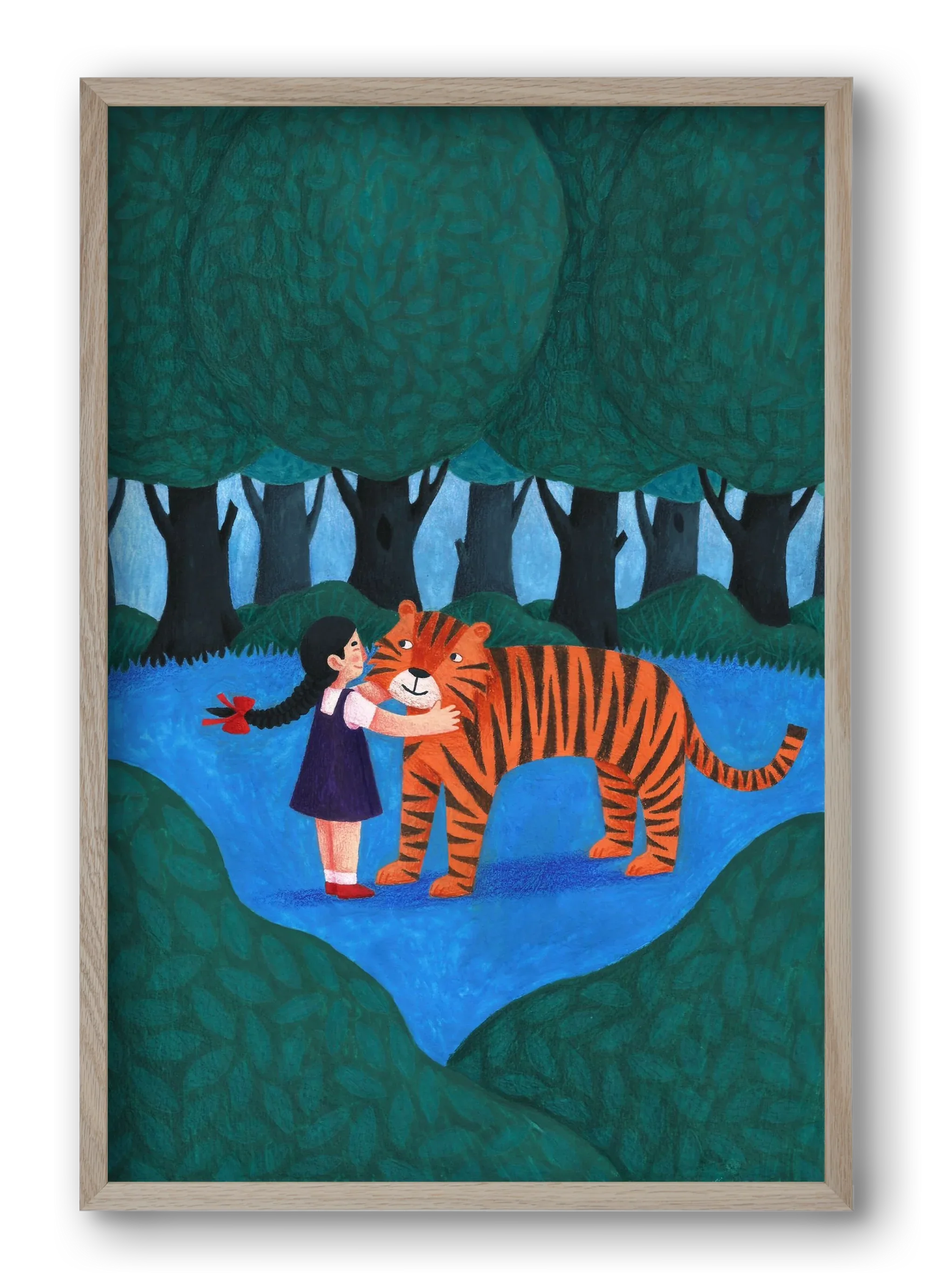 A kislány, aki mindenkit szeretett - Tigris - artbridge