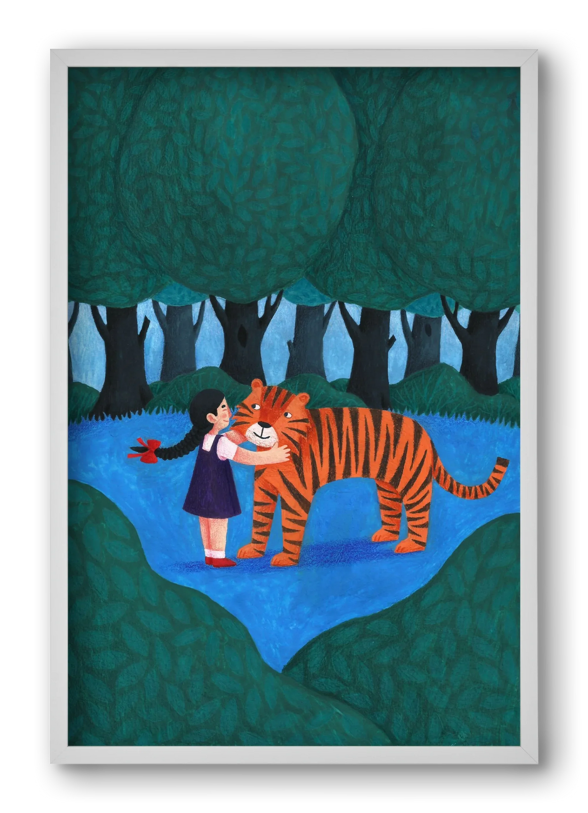 A kislány, aki mindenkit szeretett - Tigris - artbridge