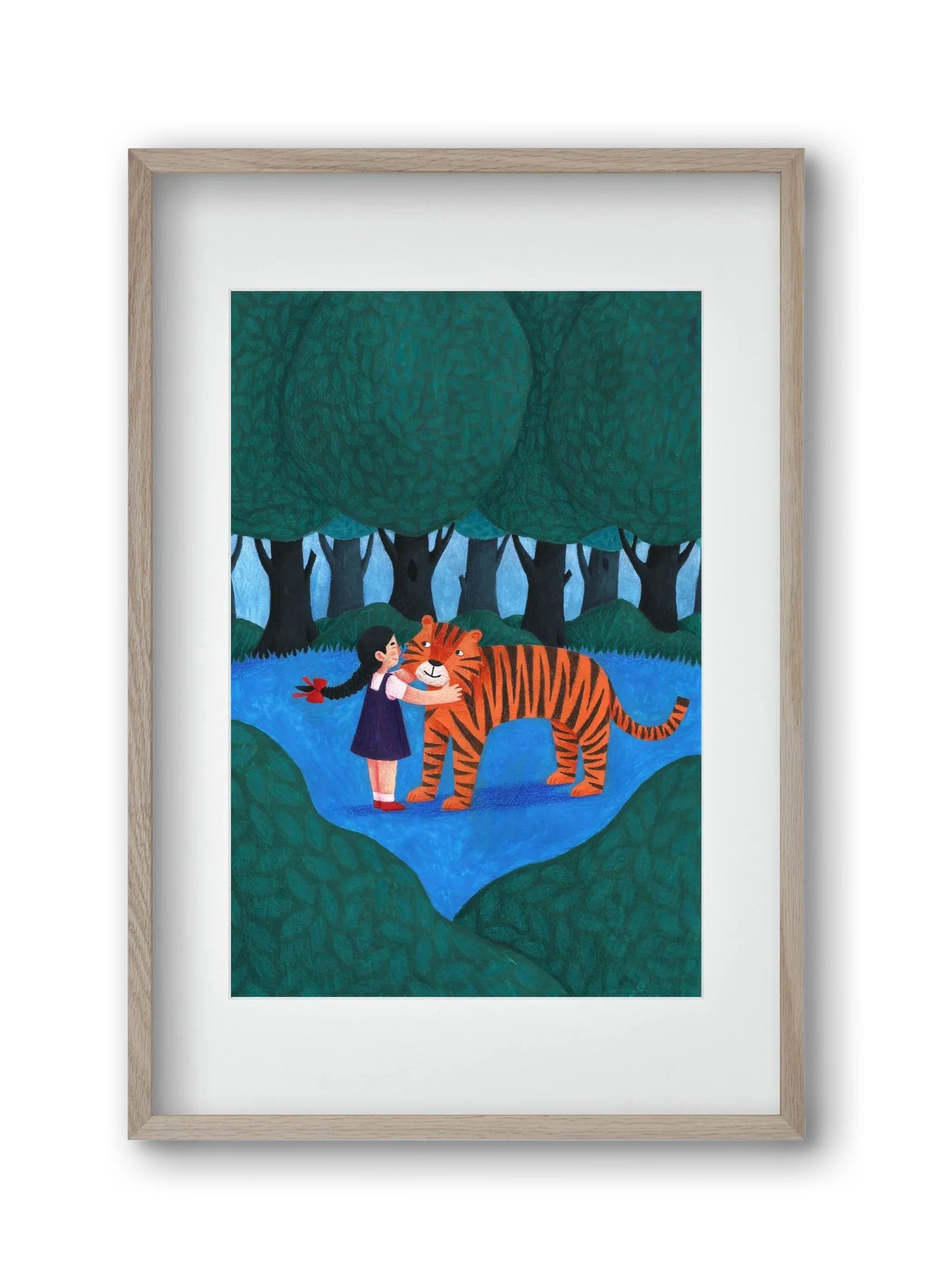 A kislány, aki mindenkit szeretett - Tigris - artbridge