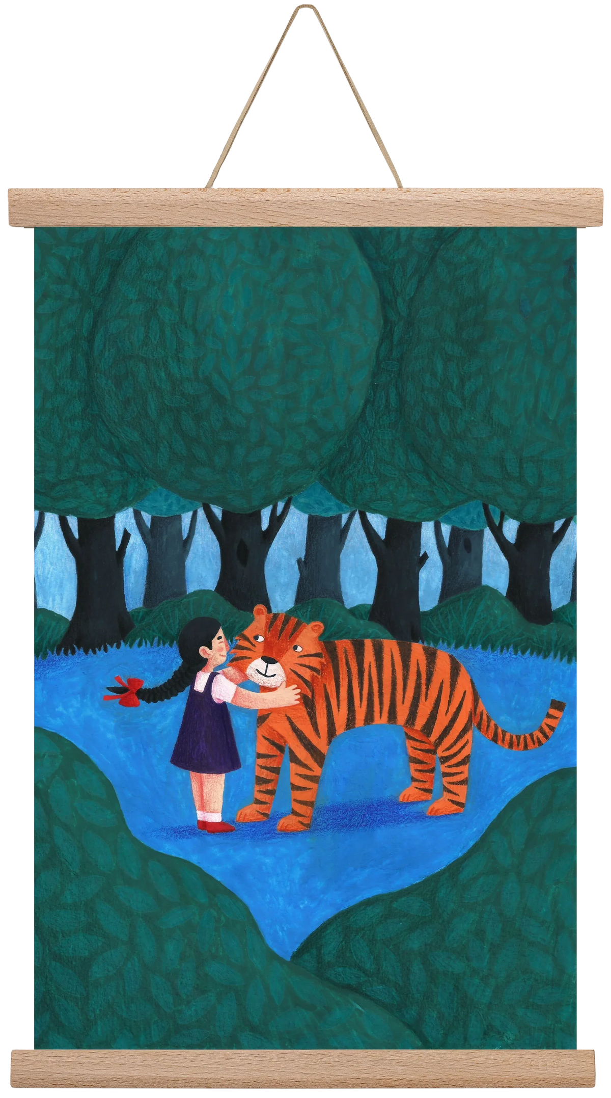 A kislány, aki mindenkit szeretett - Tigris - artbridge