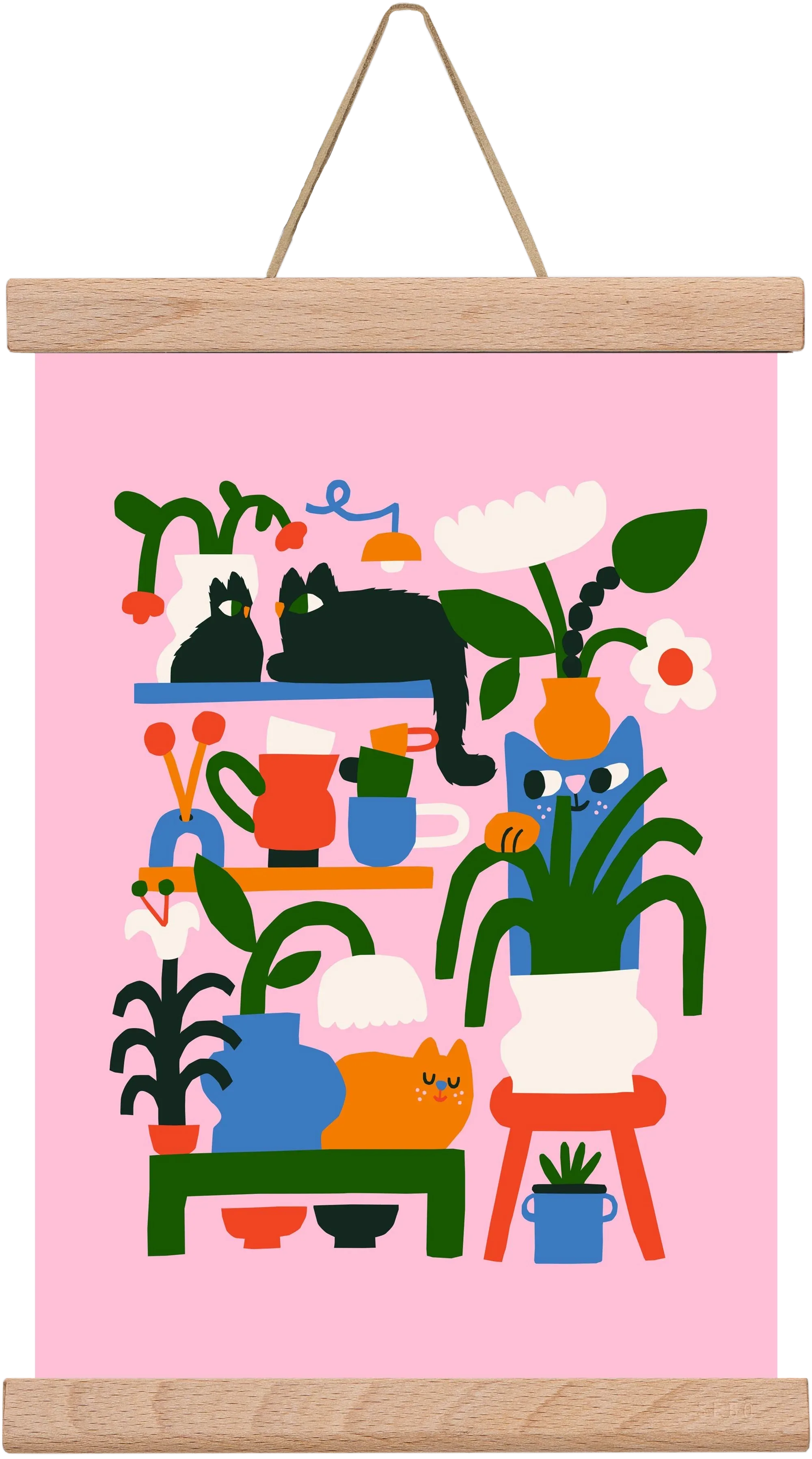 A Cat Lady's Home - artbridge