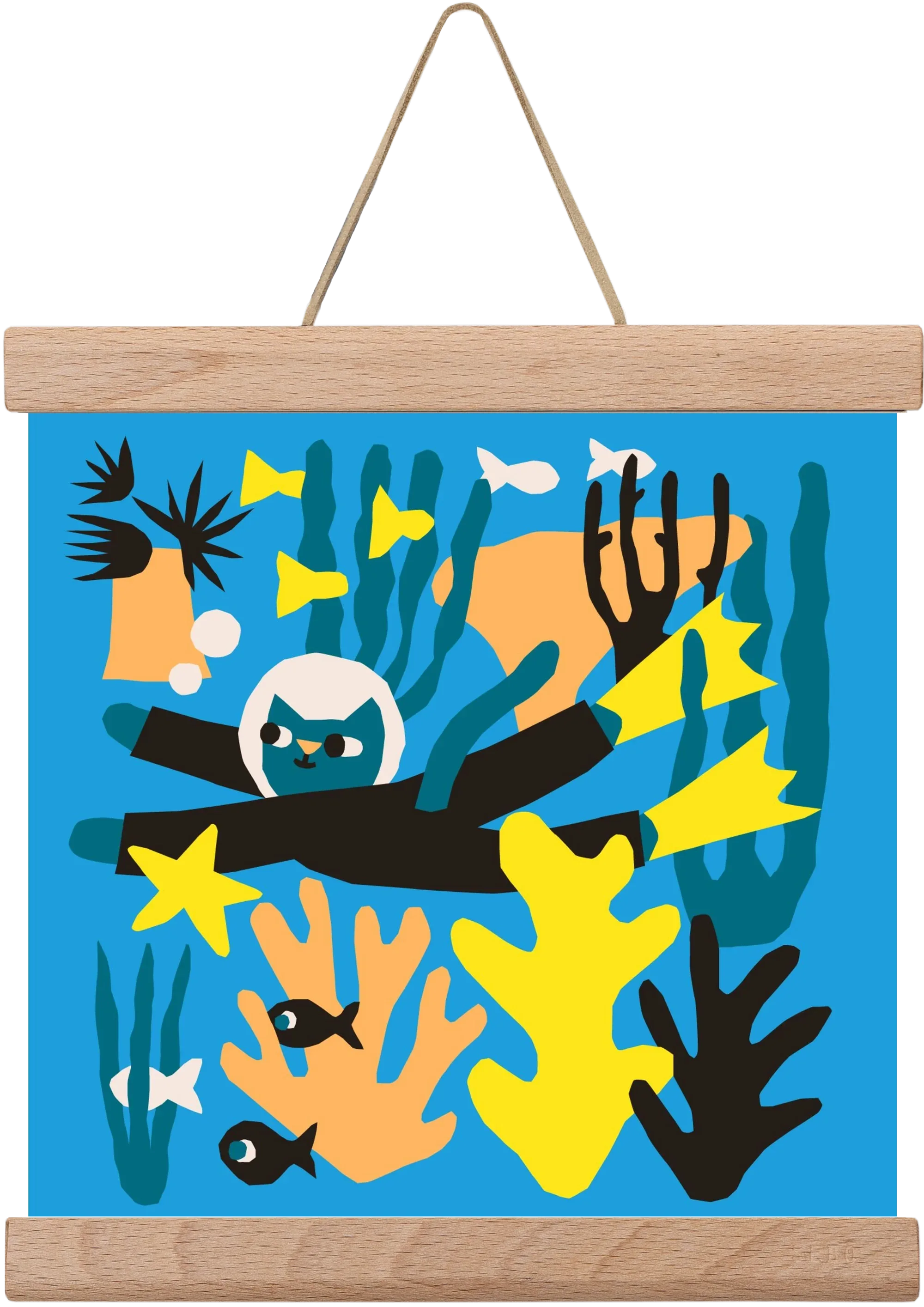 Diving Cat - artbridge