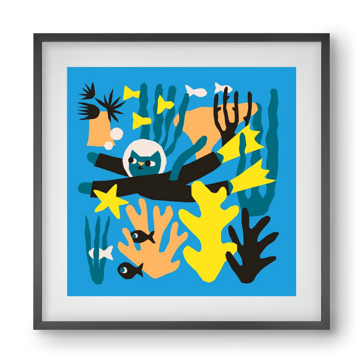 Diving Cat - artbridge