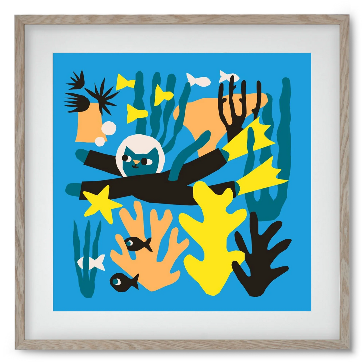 Diving Cat - artbridge