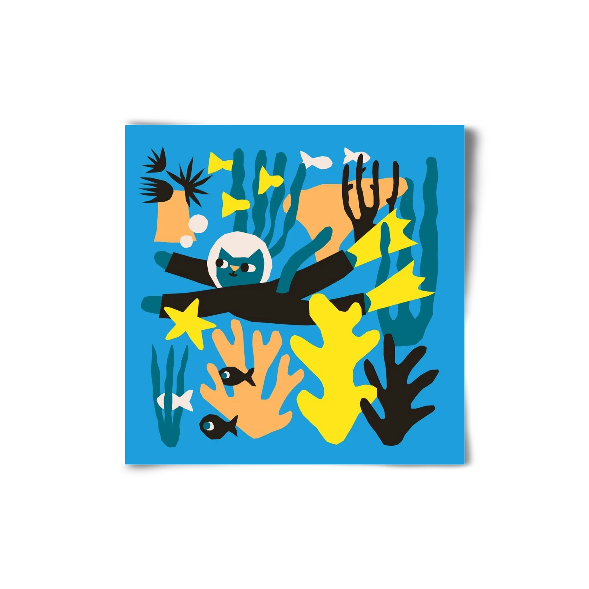 Diving Cat - artbridge