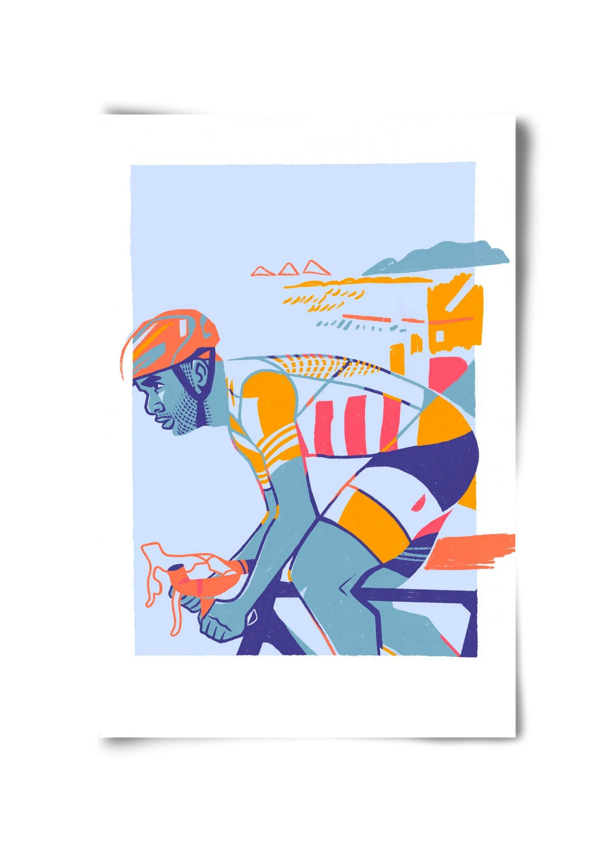 Cyclist - artbridge