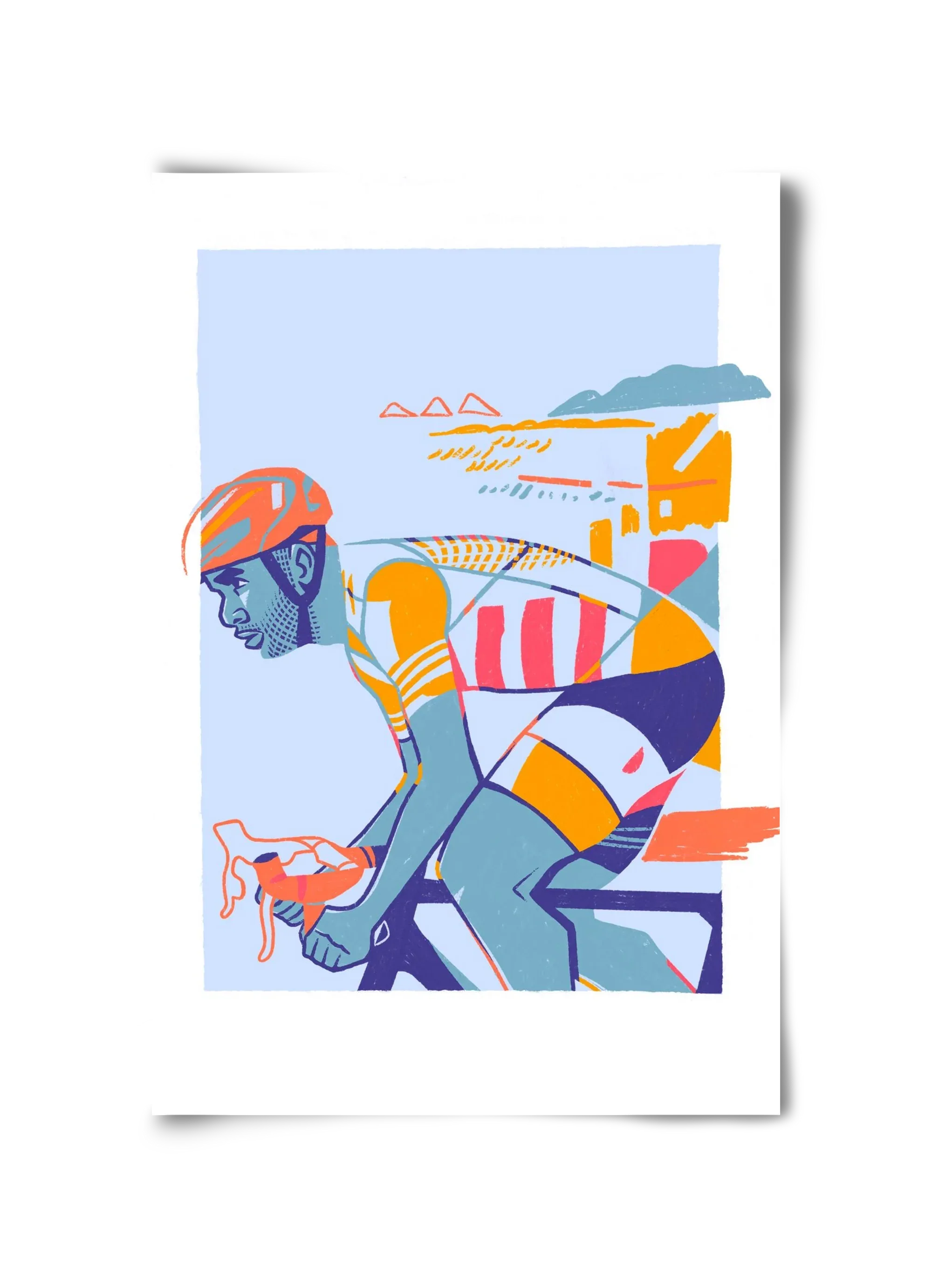 Cyclist - artbridge