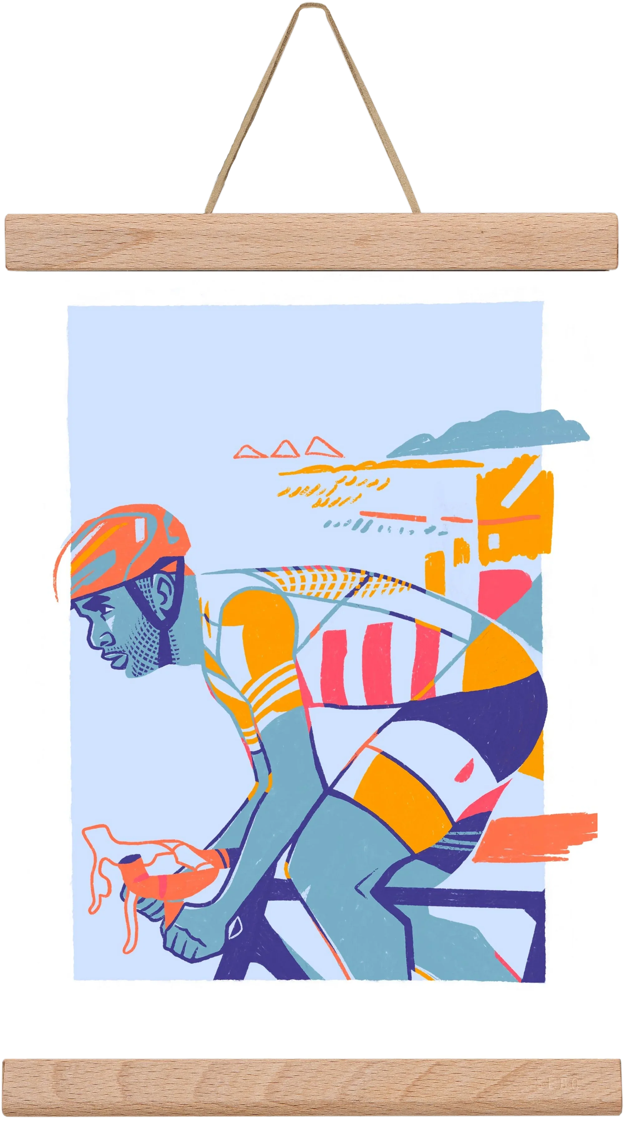 Cyclist - artbridge