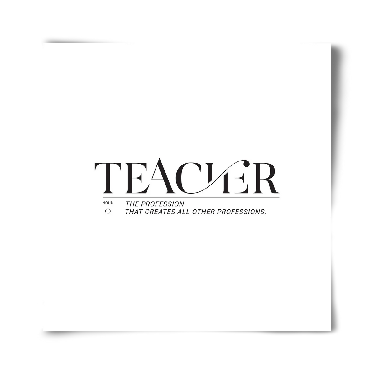 Teacher - artbridge