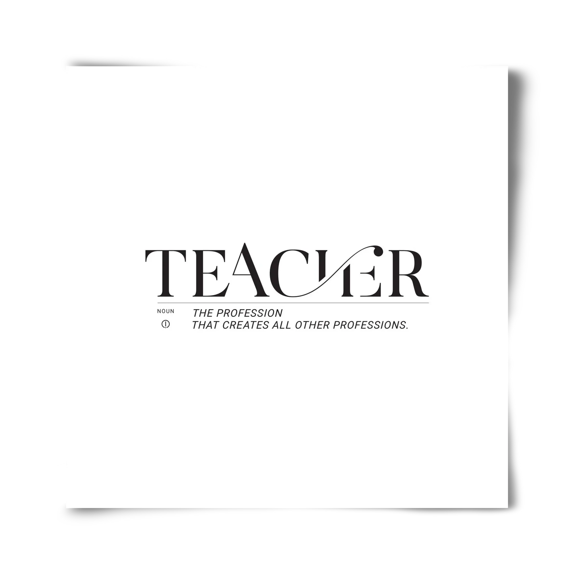 Teacher - artbridge