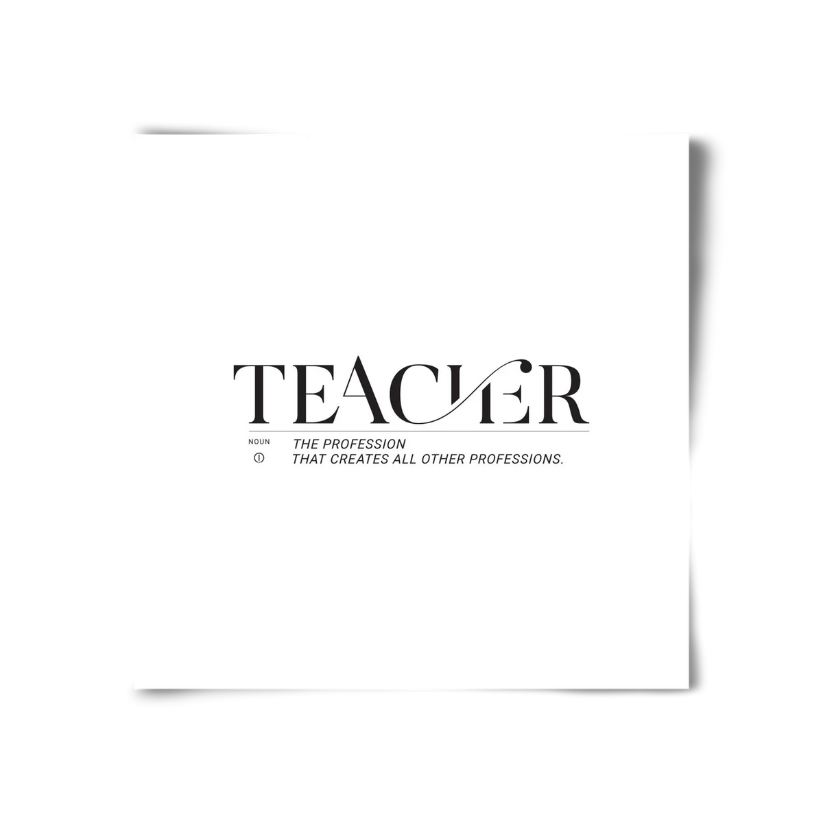 Teacher - artbridge