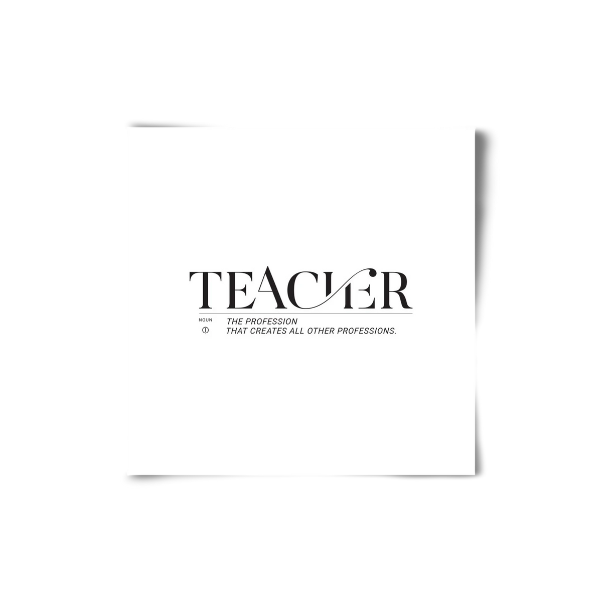 Teacher - artbridge