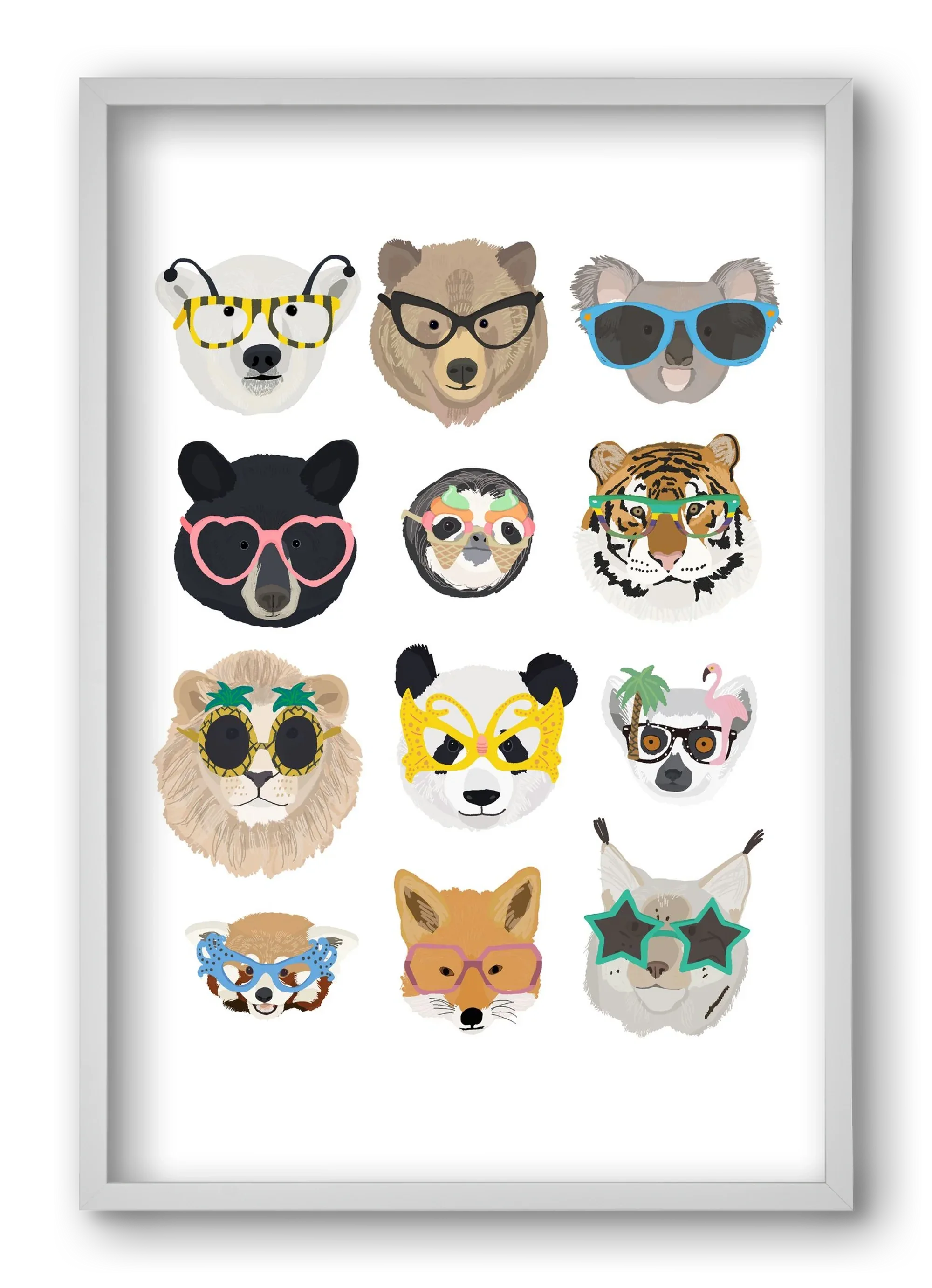 Big Cats in Glasses - artbridge