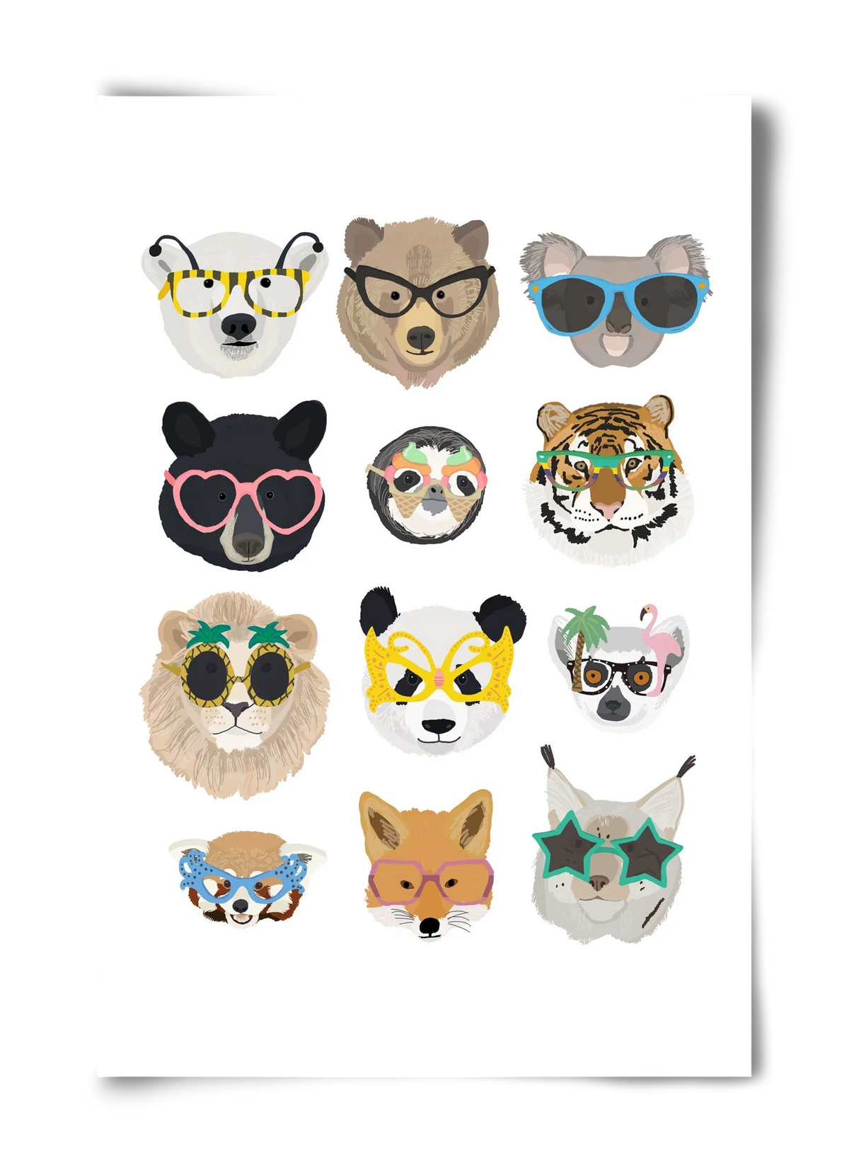 Big Cats in Glasses - artbridge