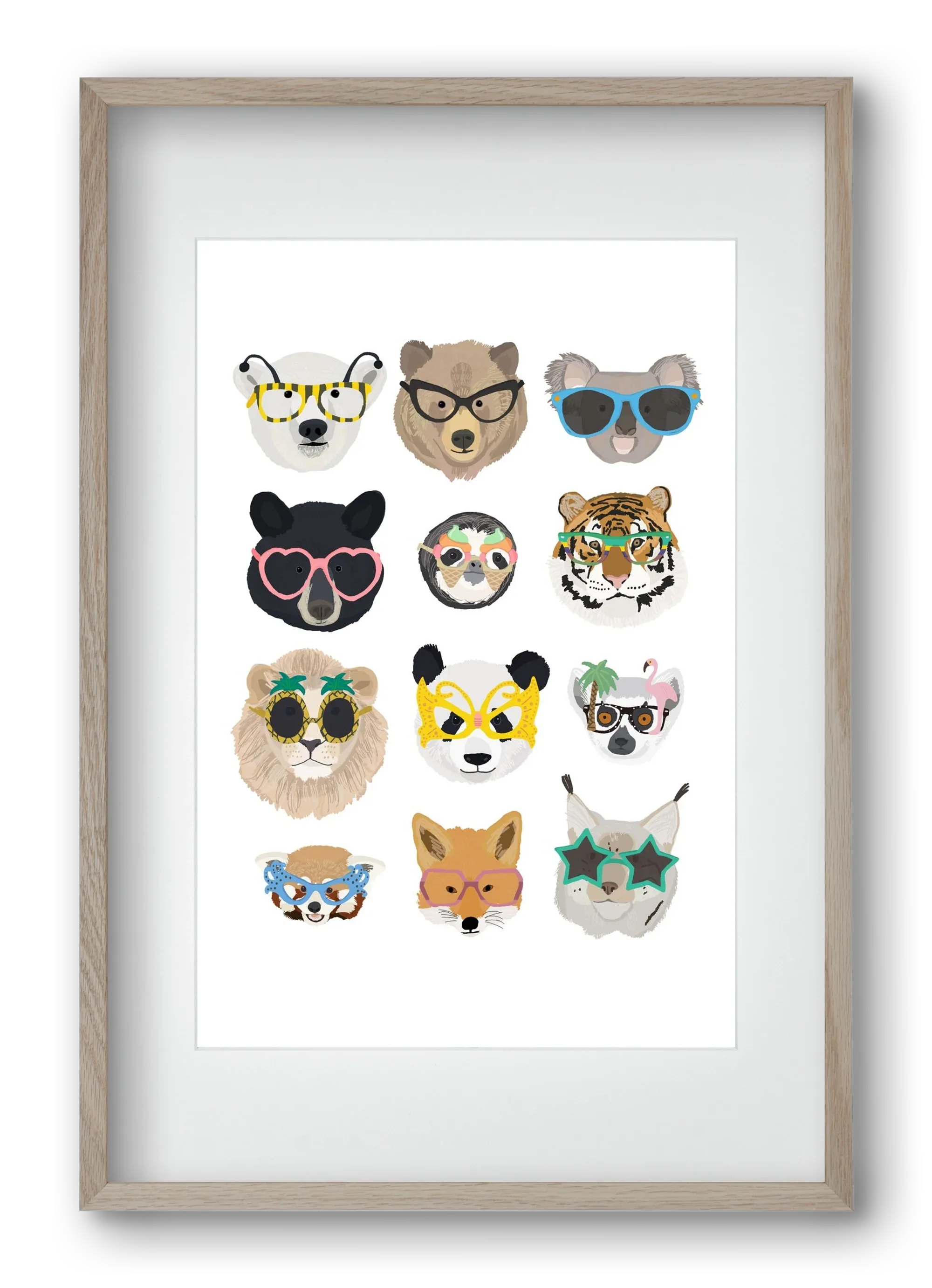 Big Cats in Glasses - artbridge