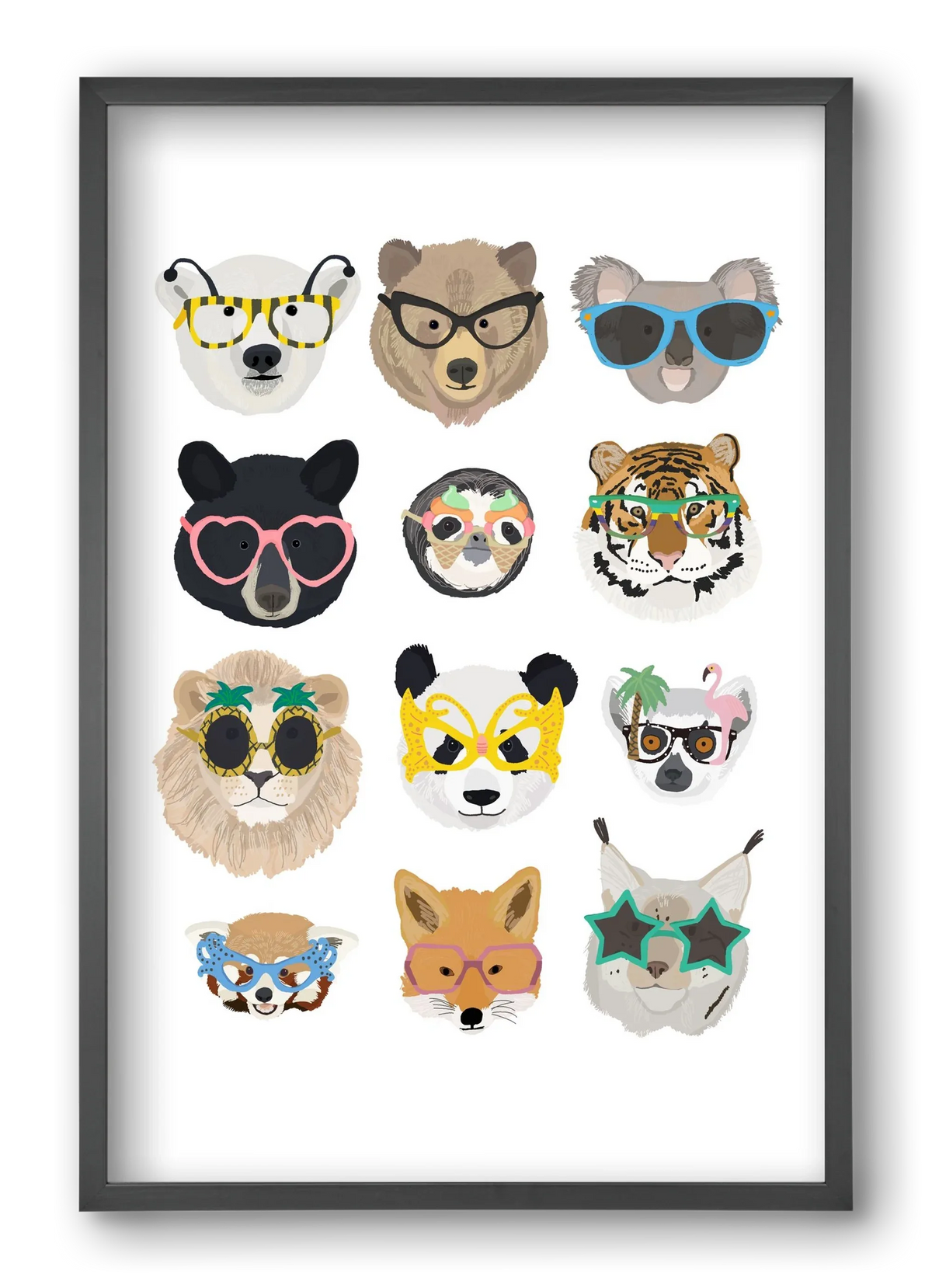 Big Cats in Glasses - artbridge