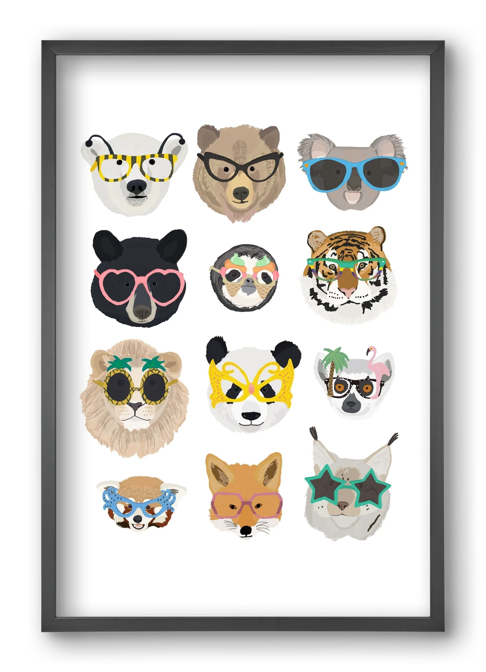Big Cats in Glasses - artbridge