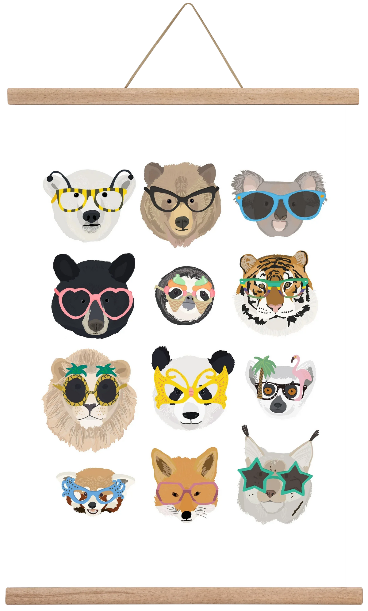 Big Cats in Glasses - artbridge