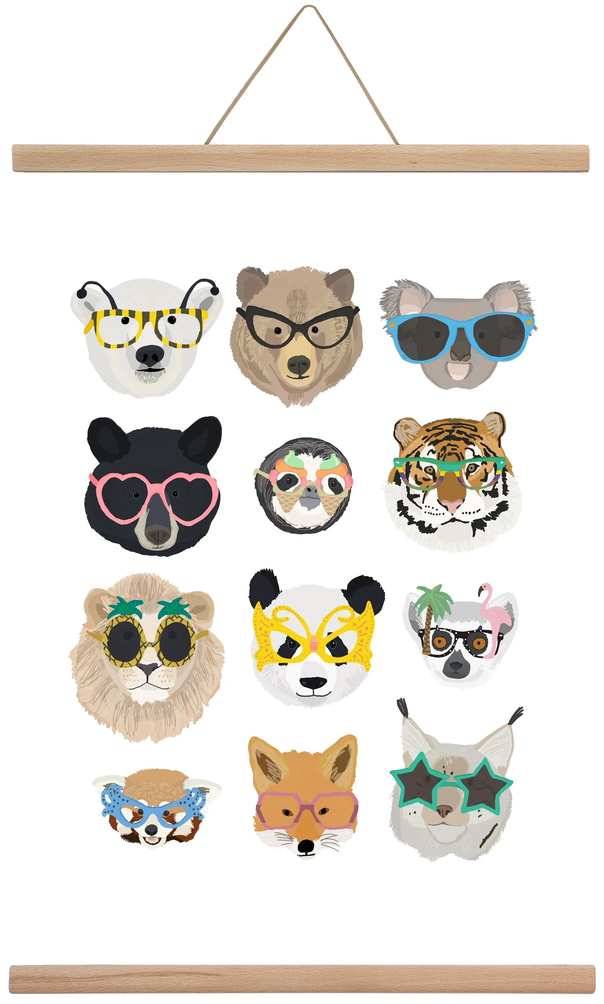 Big Cats in Glasses - artbridge