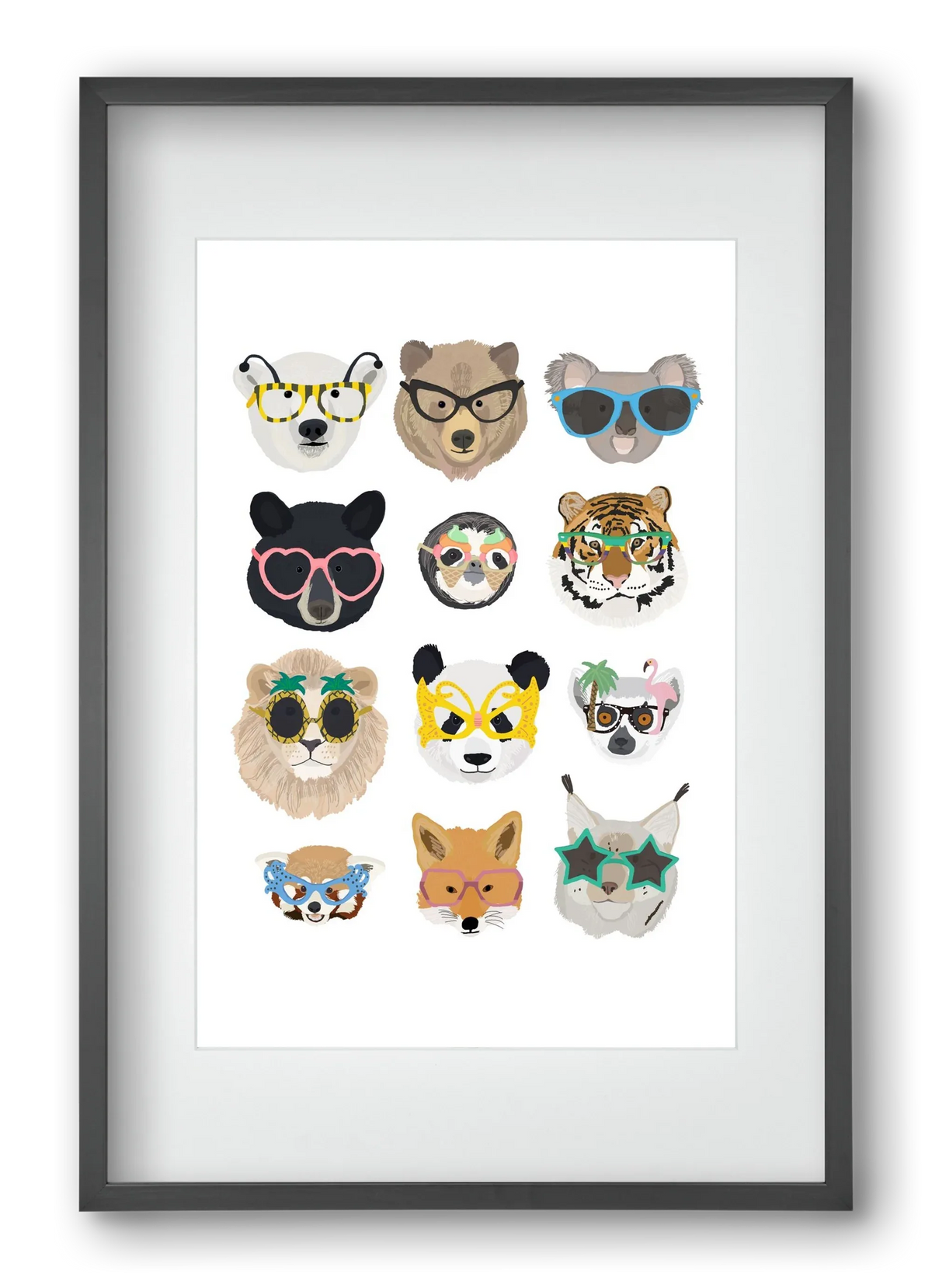 Big Cats in Glasses - artbridge