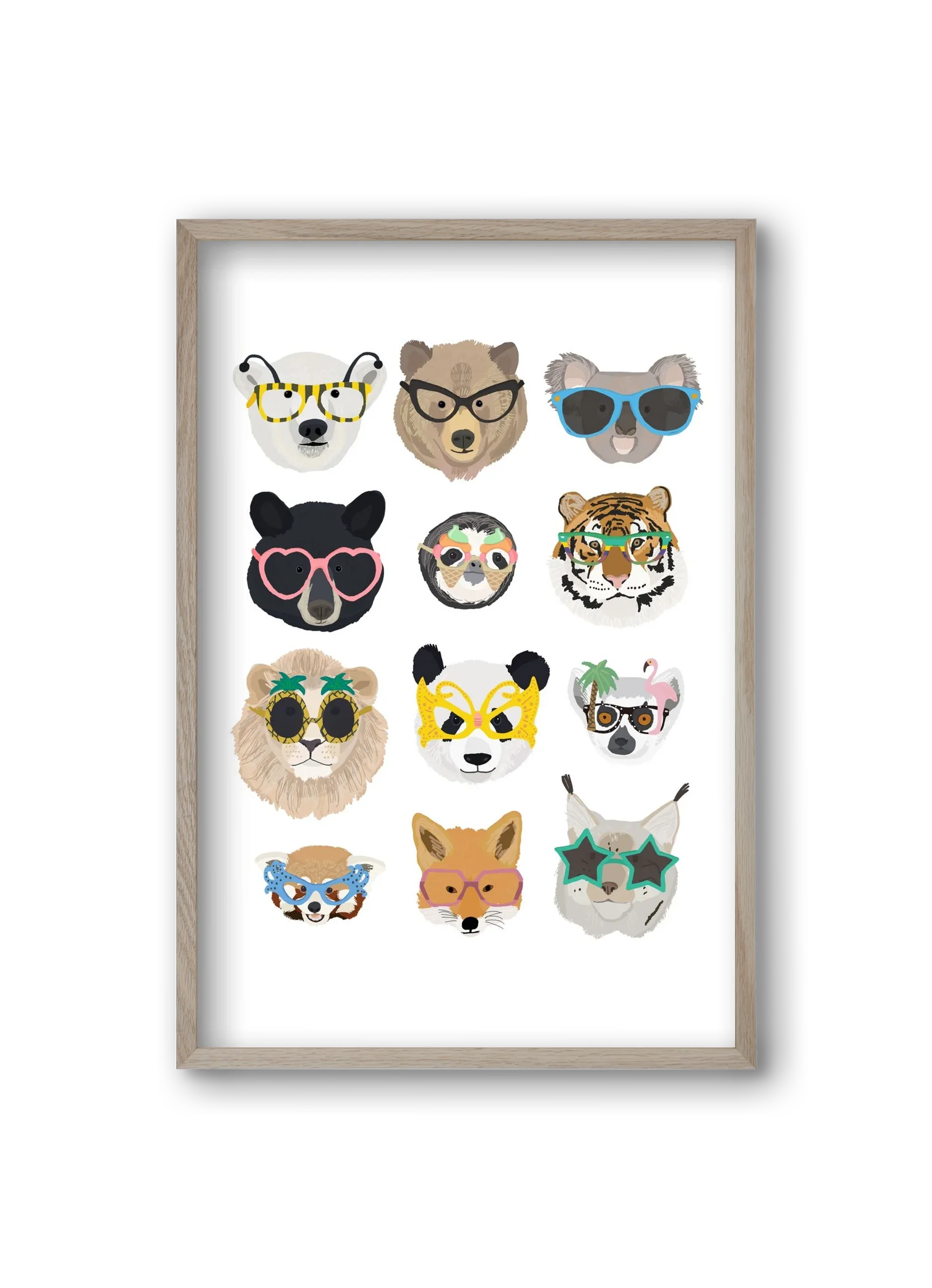 Big Cats in Glasses - artbridge