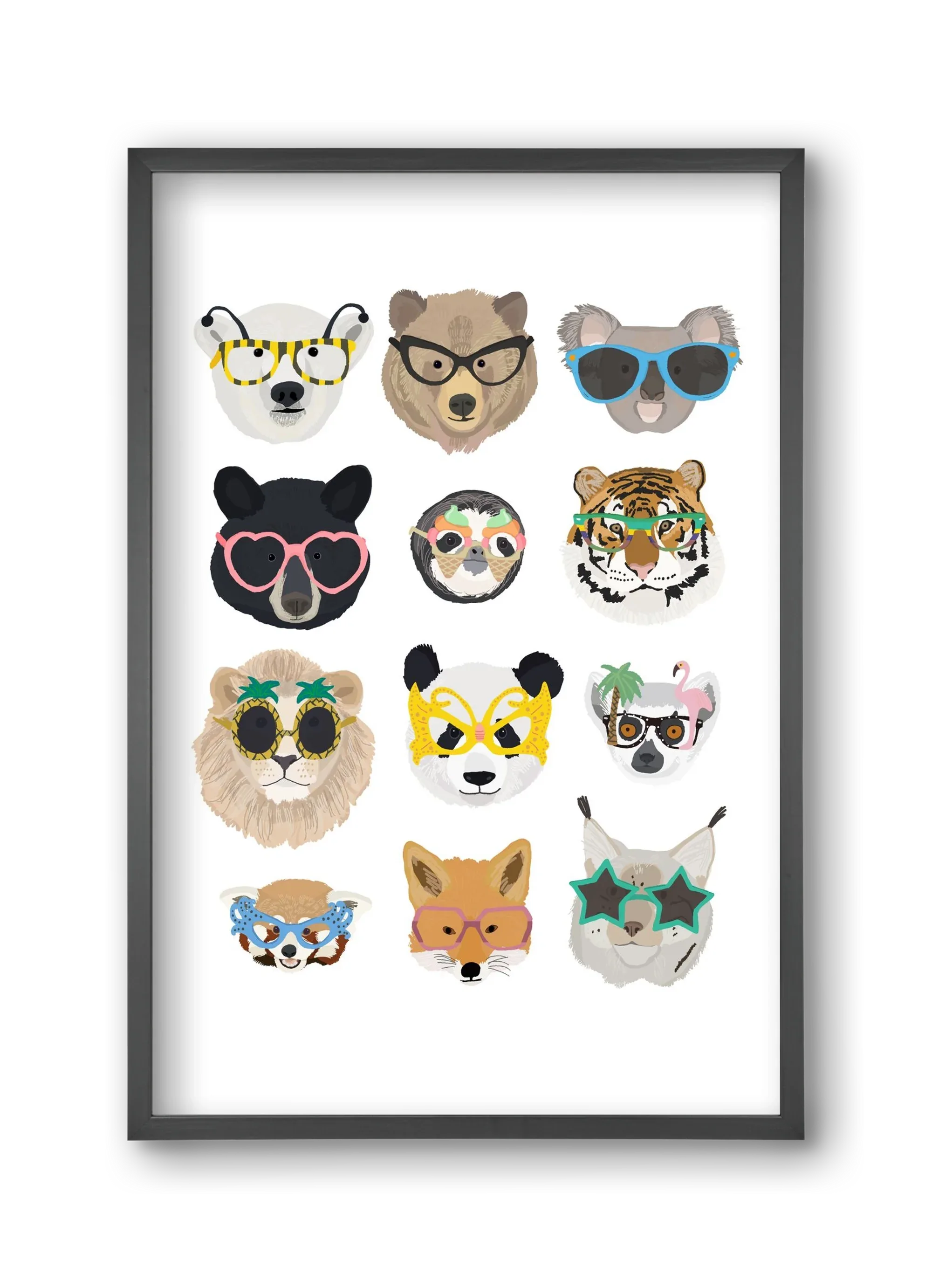 Big Cats in Glasses - artbridge