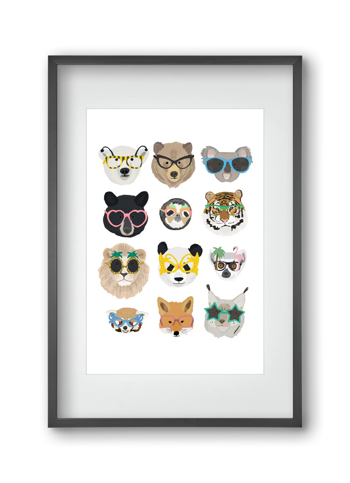 Big Cats in Glasses - artbridge