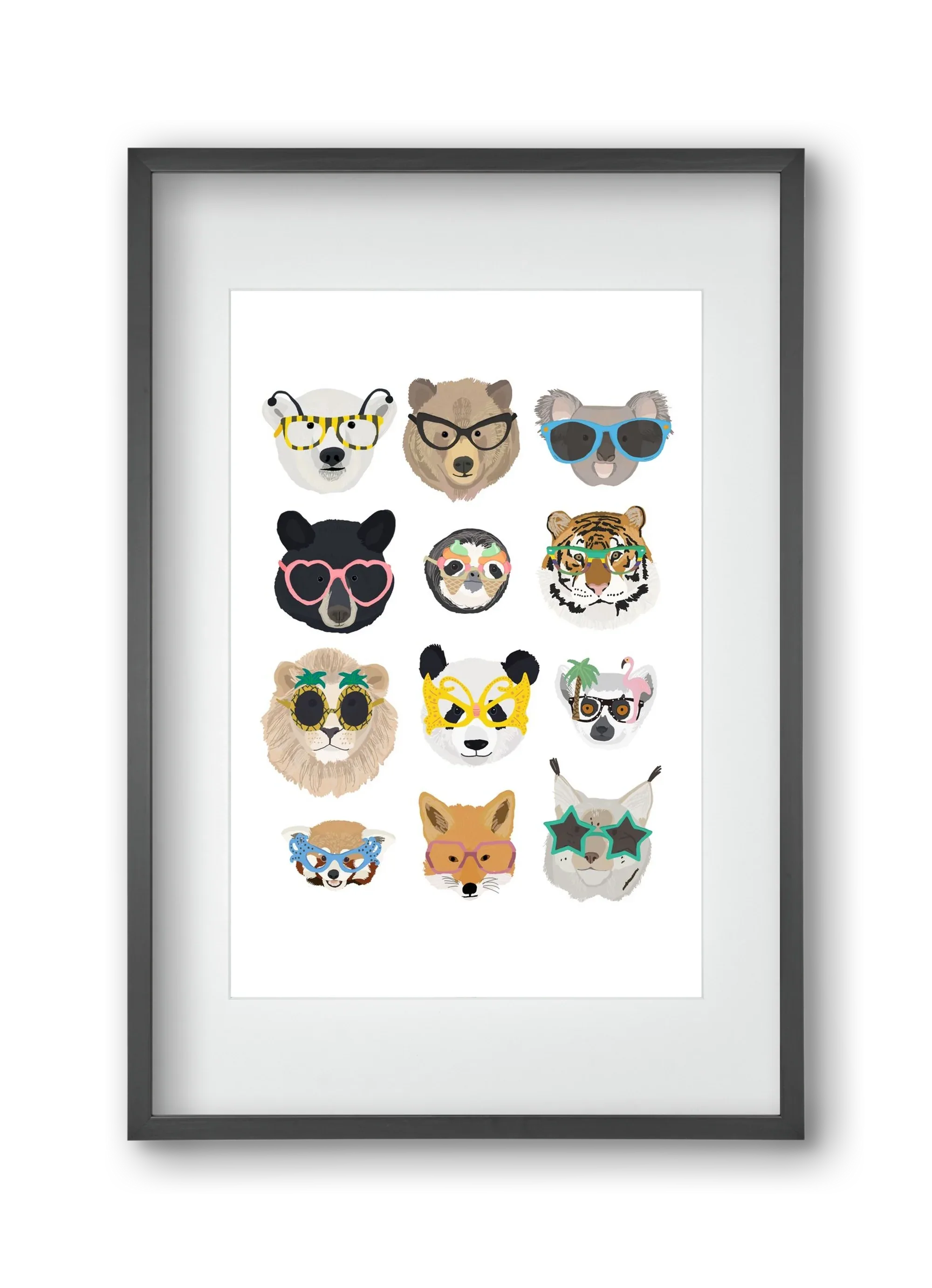 Big Cats in Glasses - artbridge