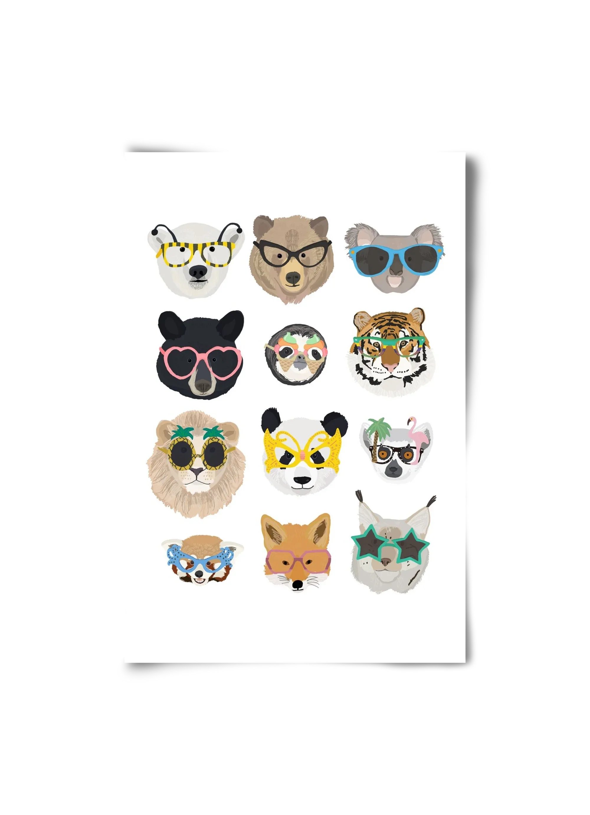 Big Cats in Glasses - artbridge