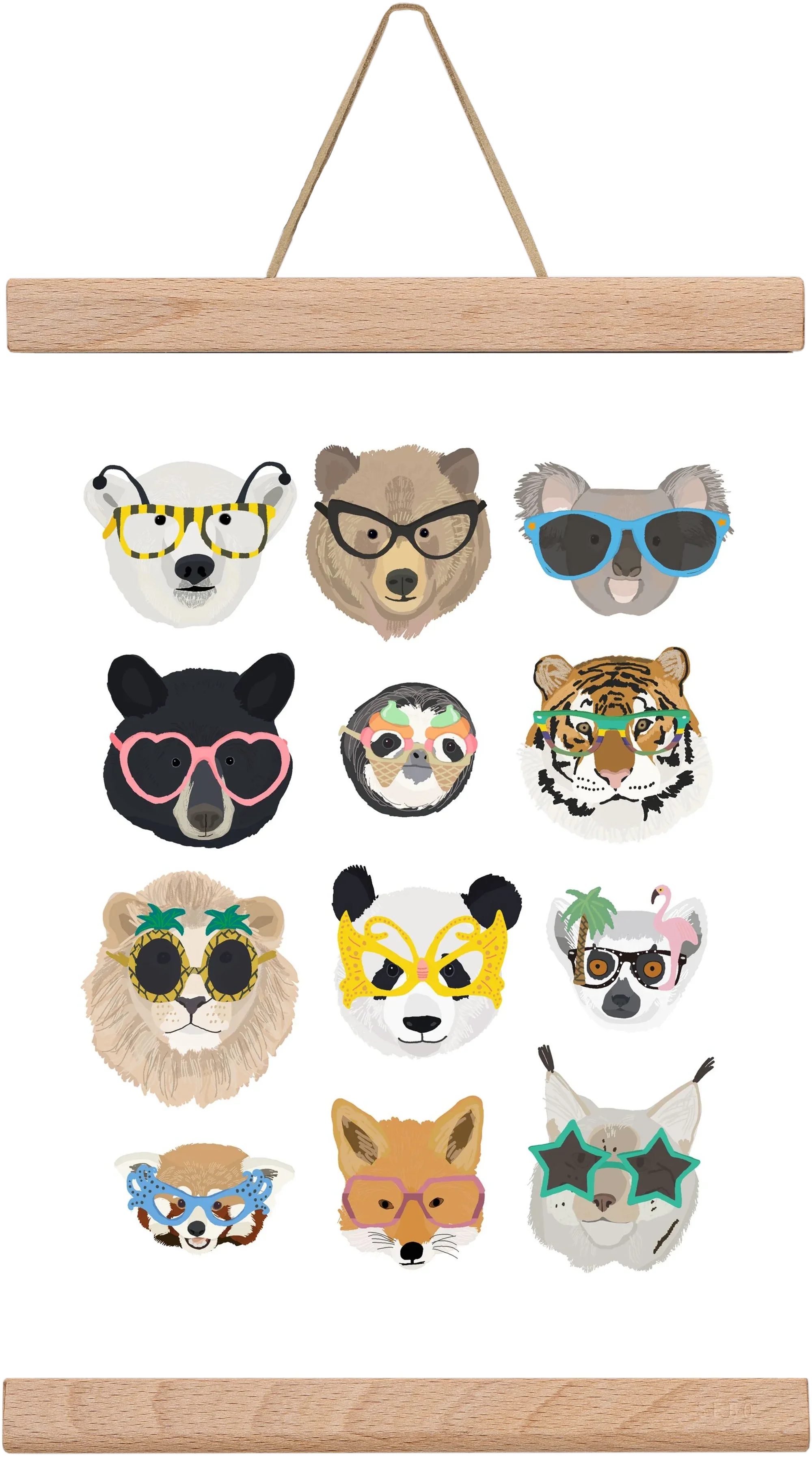 Big Cats in Glasses - artbridge