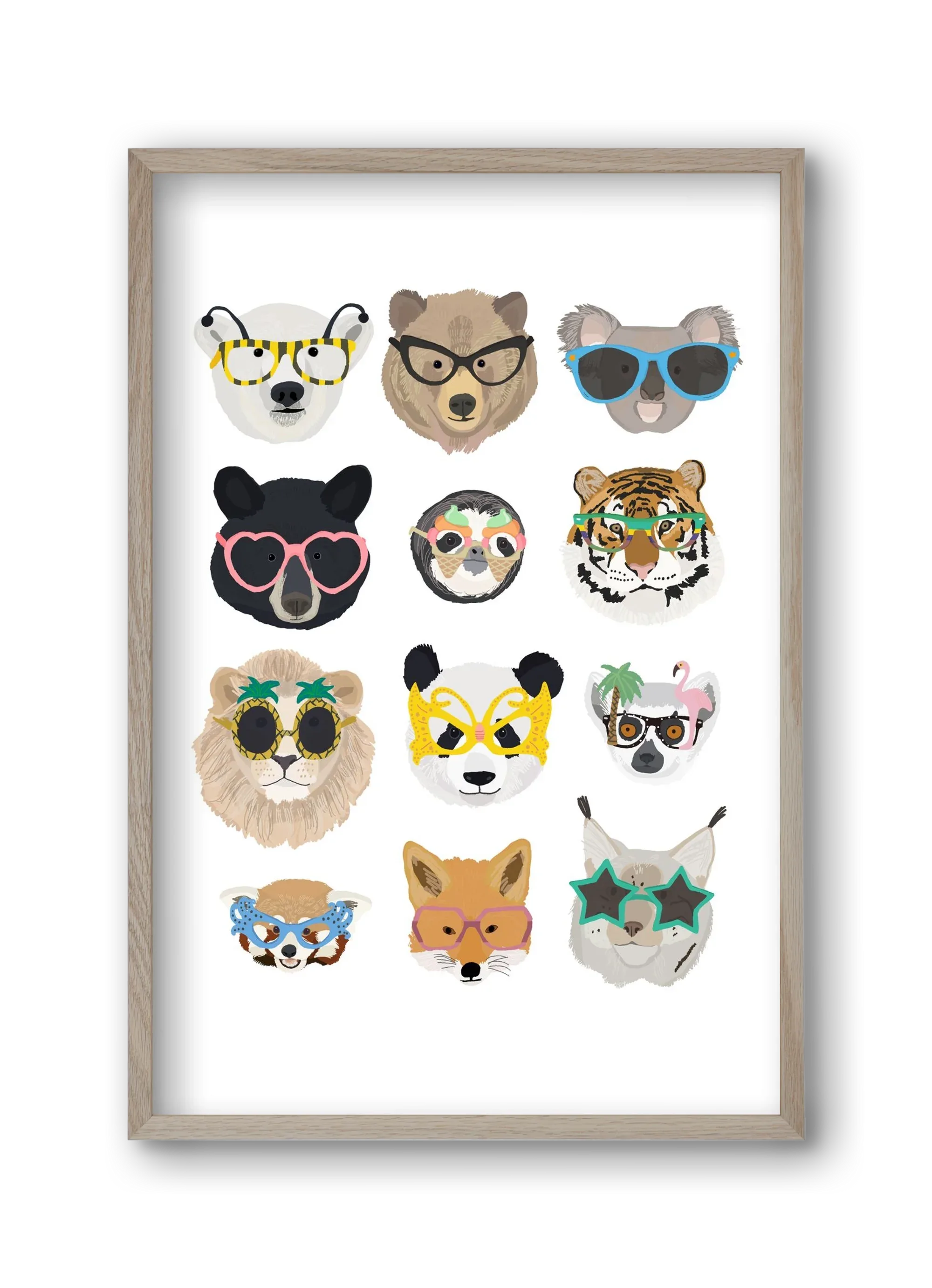 Big Cats in Glasses - artbridge