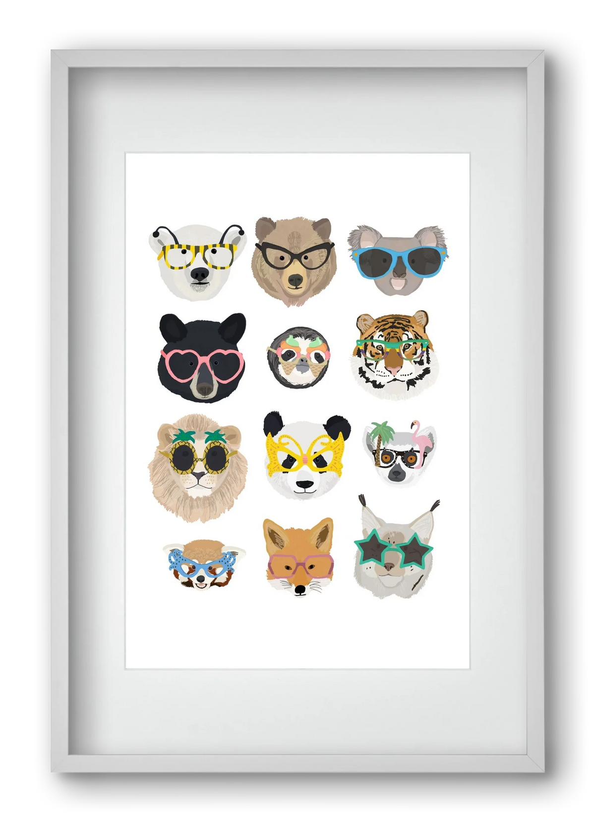 Big Cats in Glasses - artbridge