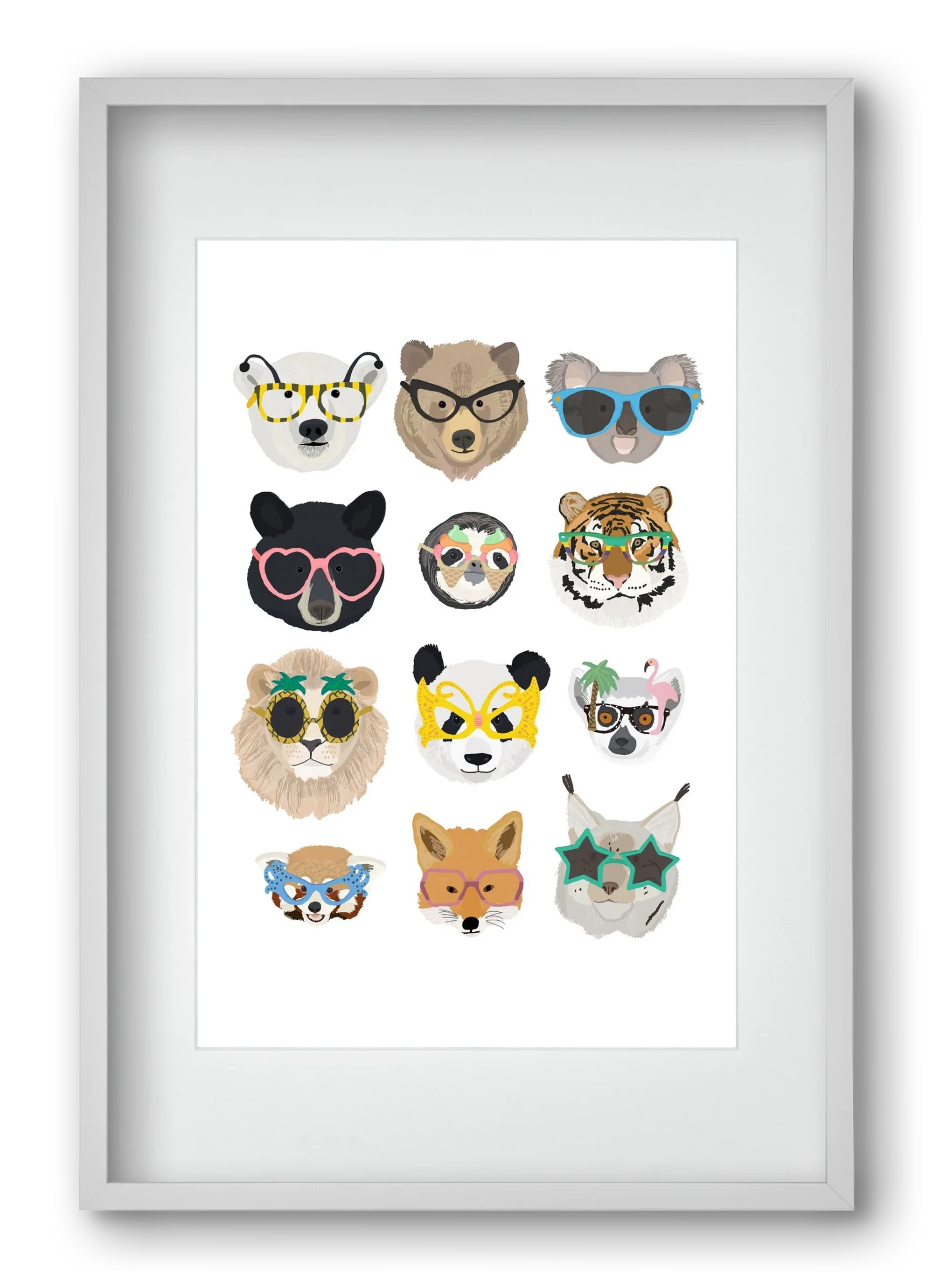 Big Cats in Glasses - artbridge