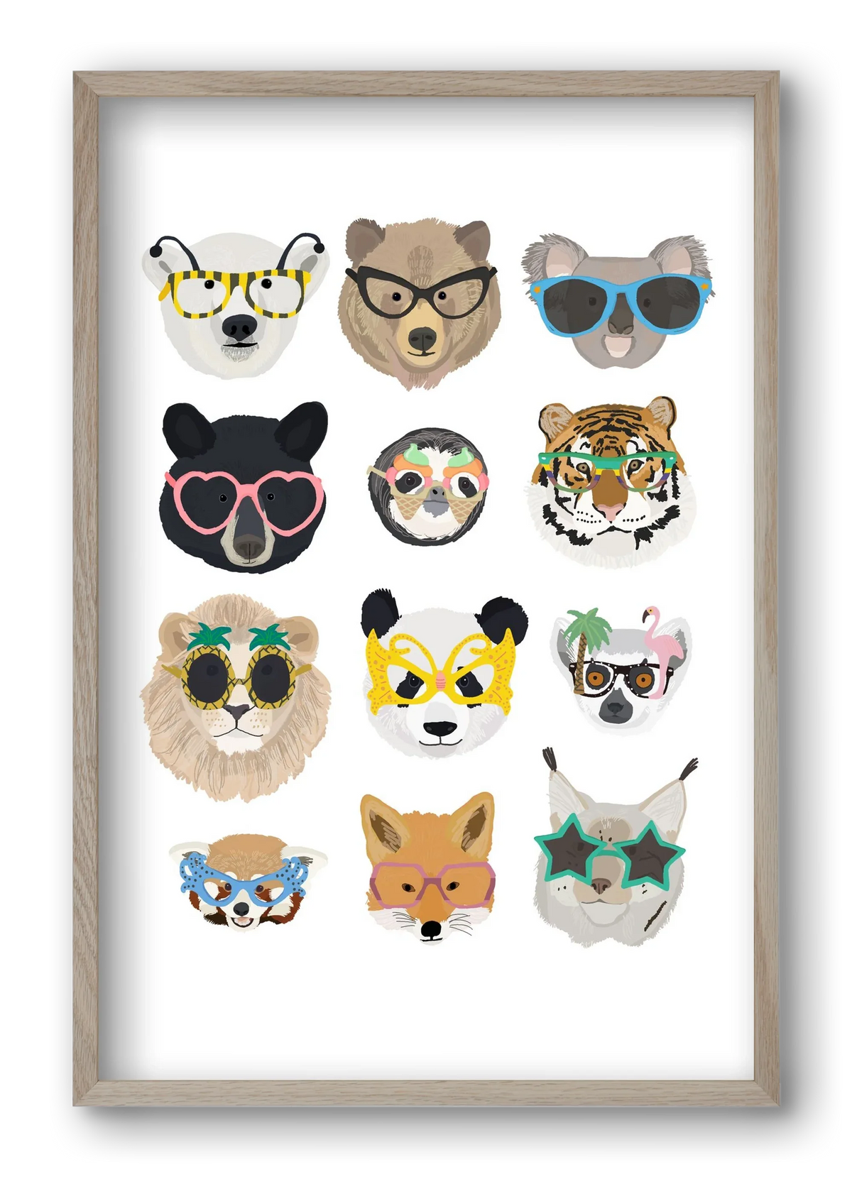 Big Cats in Glasses - artbridge