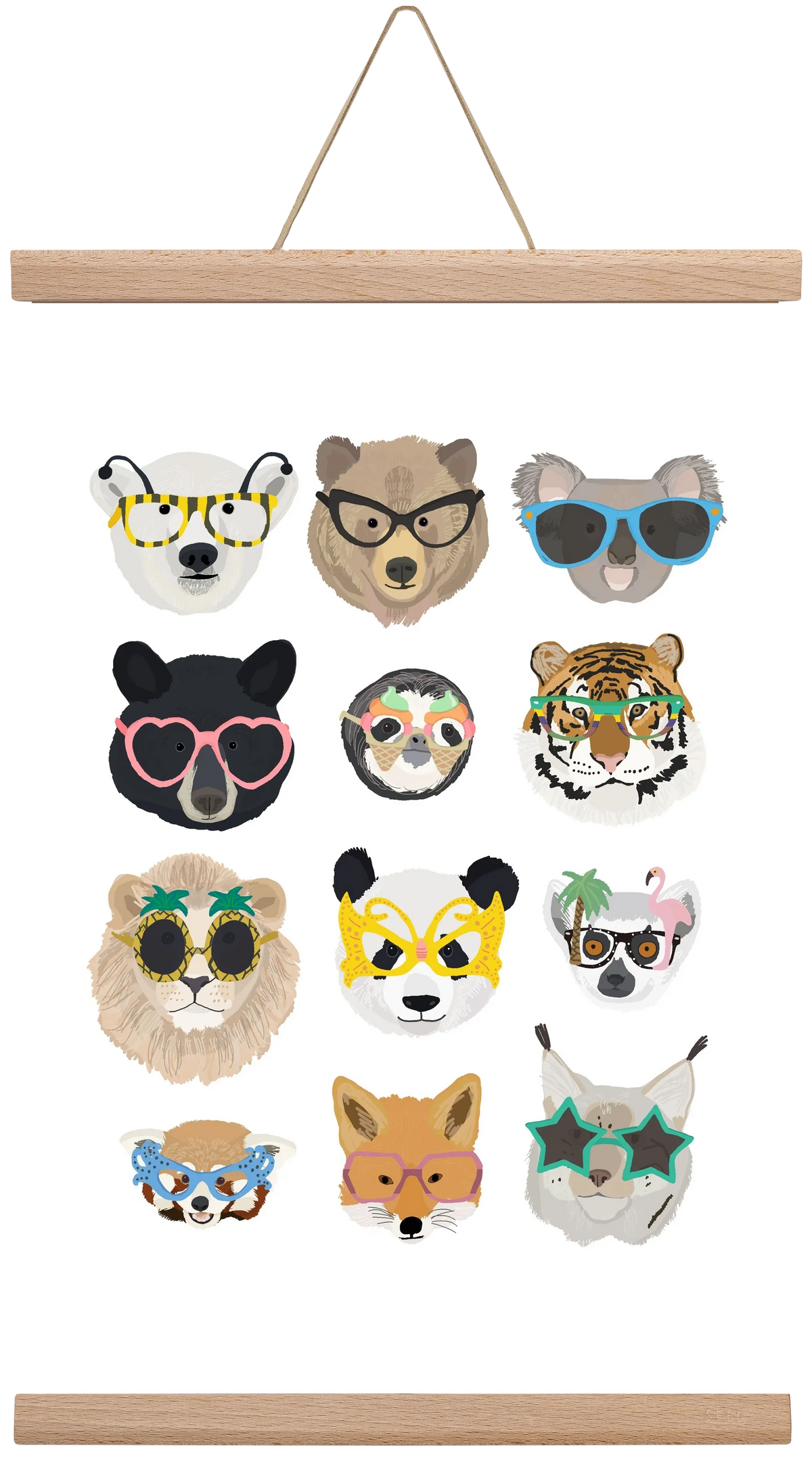 Big Cats in Glasses - artbridge
