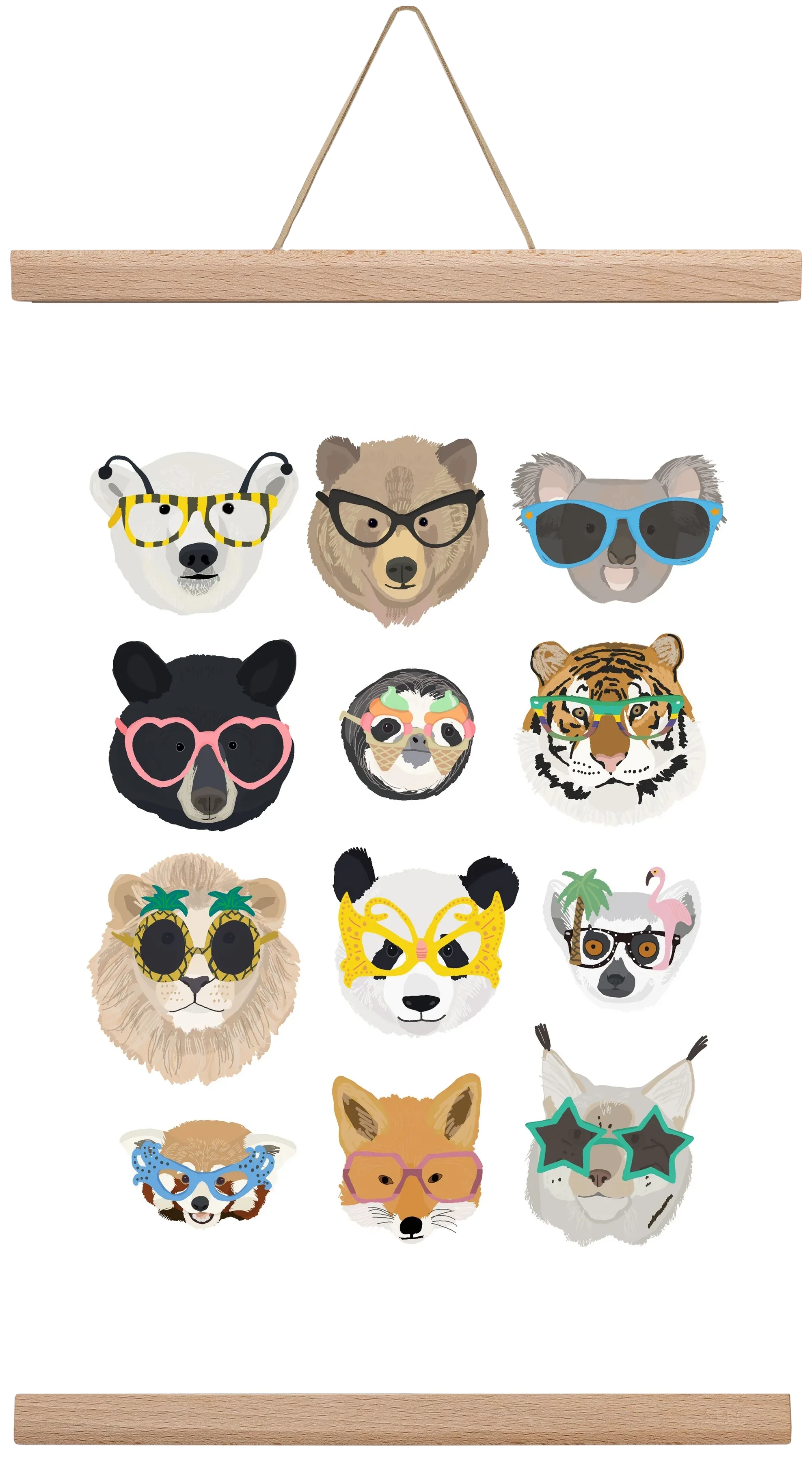 Big Cats in Glasses - artbridge