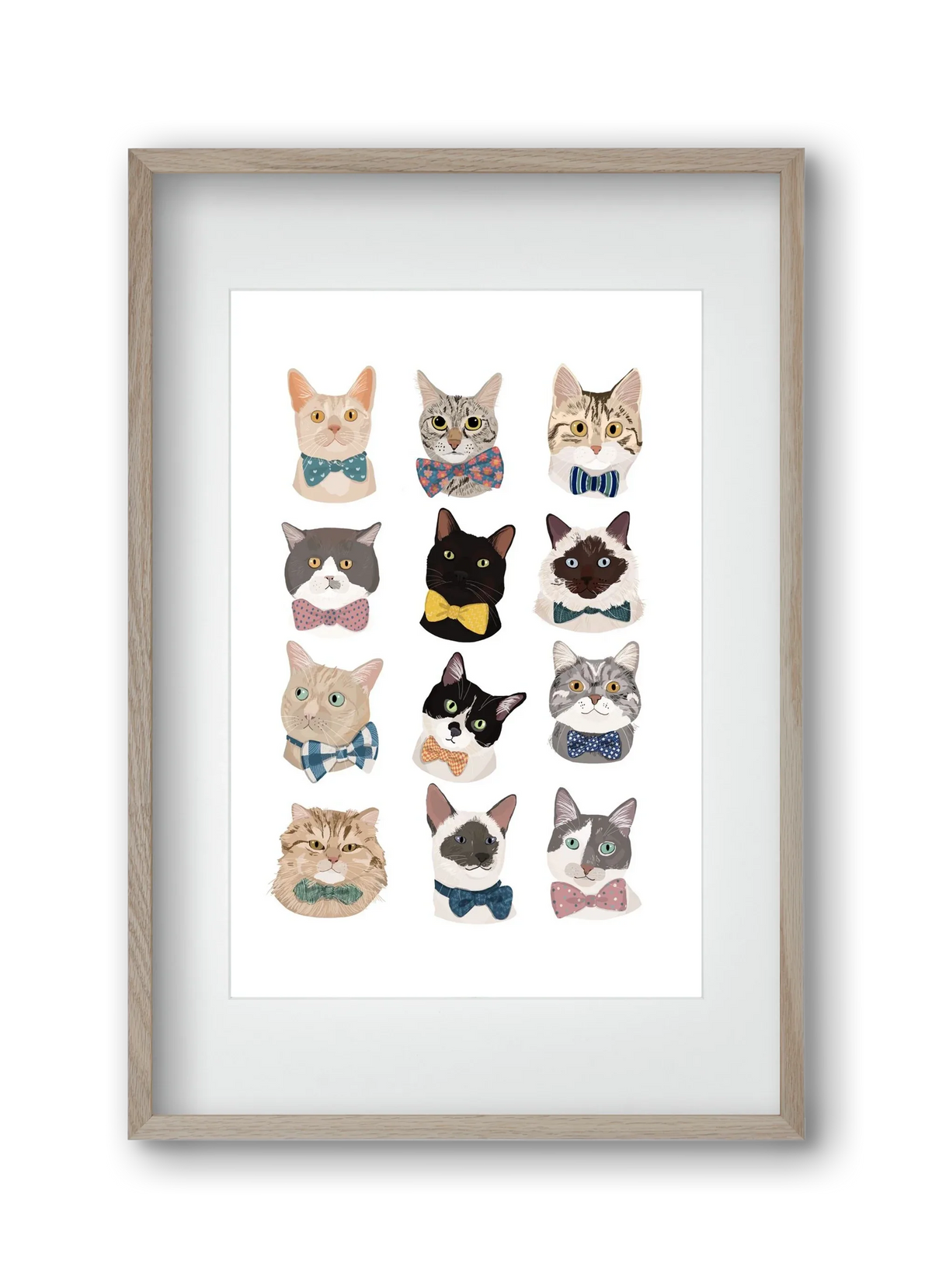 Cats in Bowtie - artbridge