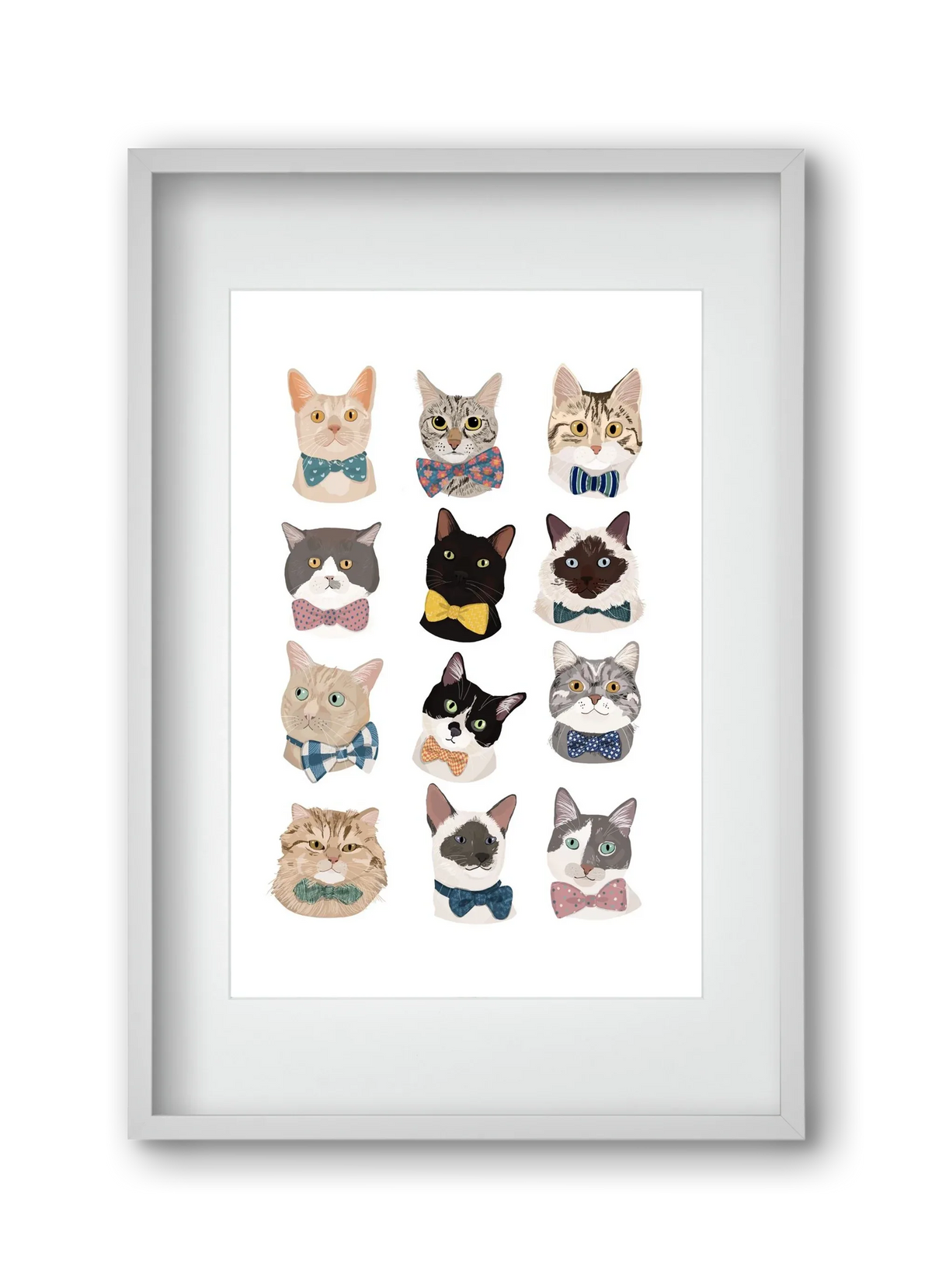 Cats in Bowtie - artbridge